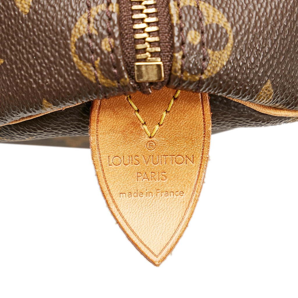 Louis Vuitton Monogram Speedy 35 (SHG-36881)