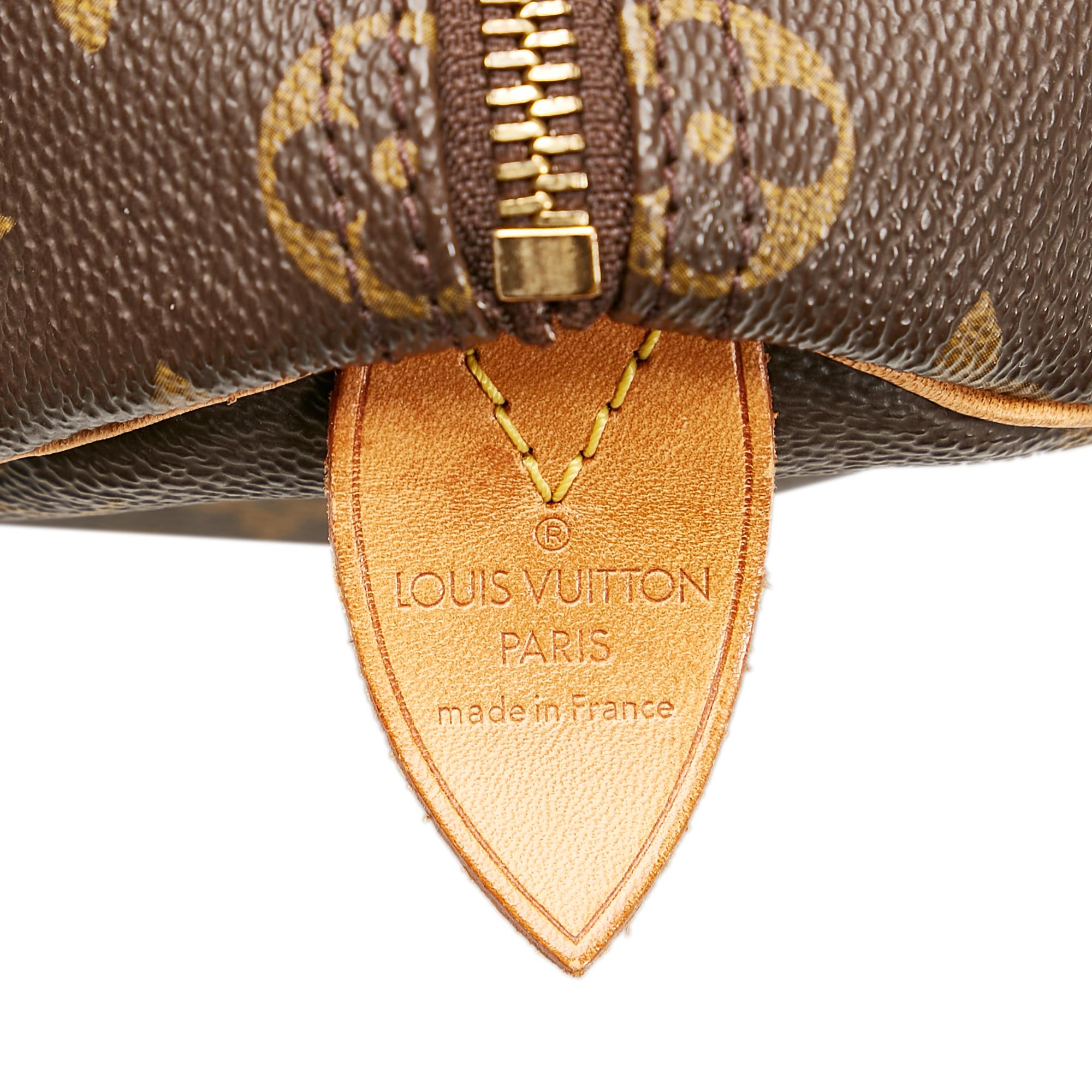 Louis Vuitton Monogram Speedy 35 (SHG-36881)