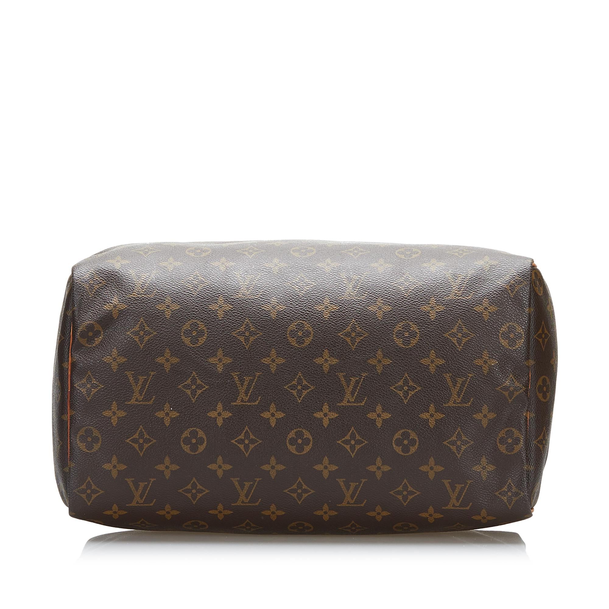 Louis Vuitton Monogram Speedy 35 (SHG-djNKTt)