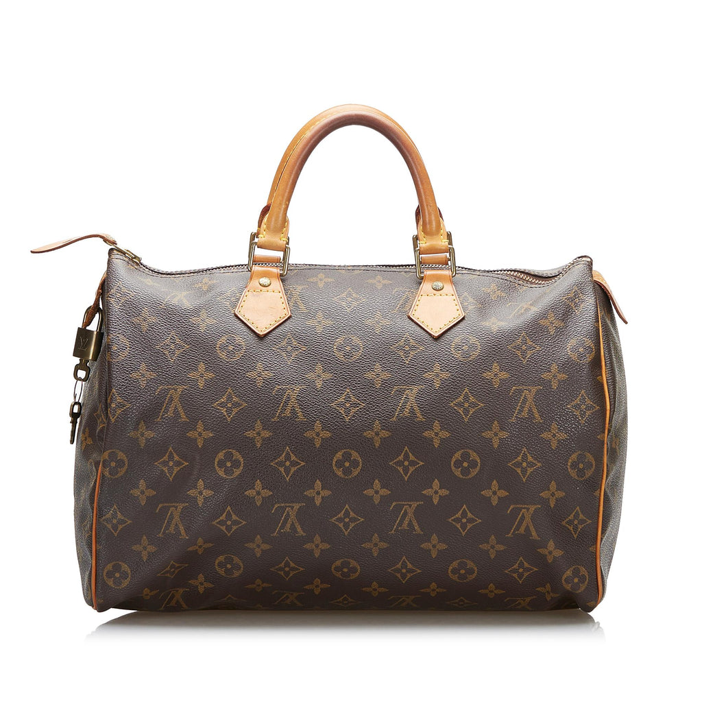 Louis Vuitton Monogram Speedy 35 (SHG-XMYde0)