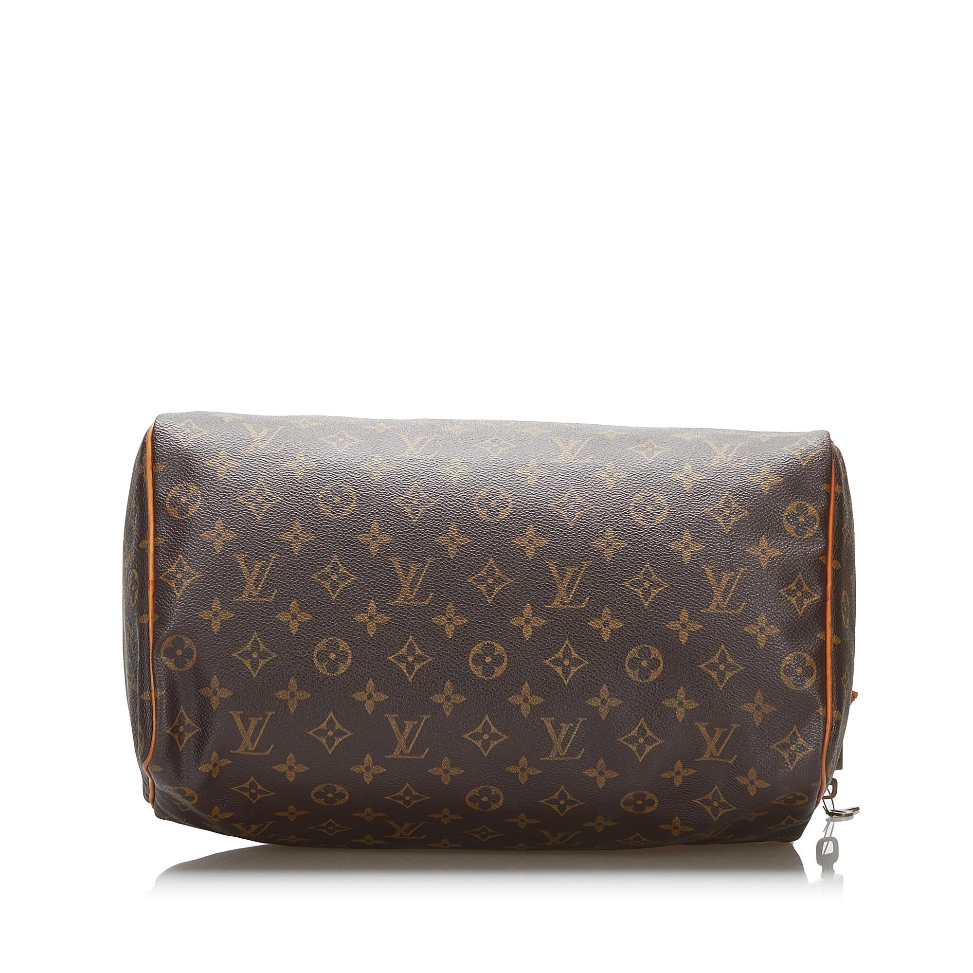 Louis Vuitton Monogram Speedy 35 (SHG-XMYde0)