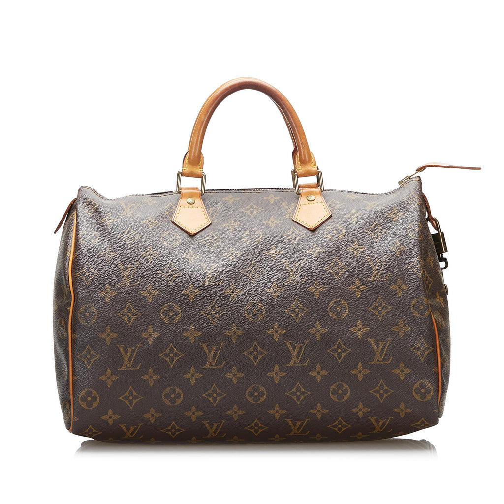 Louis Vuitton Monogram Speedy 35 (SHG-XMYde0)