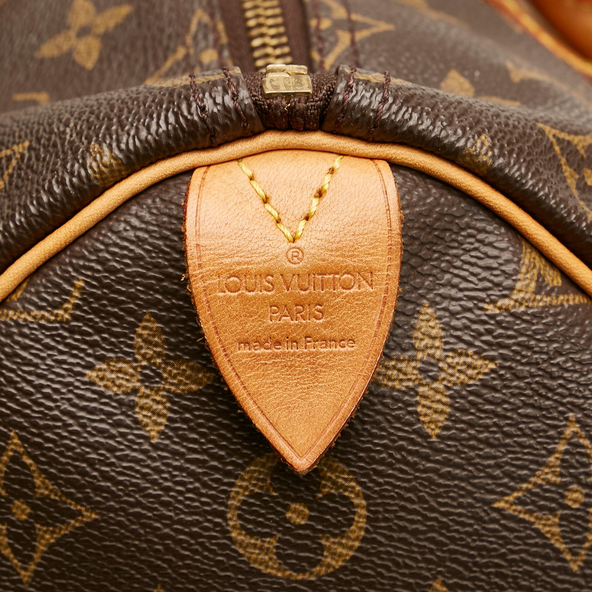 Louis Vuitton Monogram Speedy 35 (SHG-XMYde0)