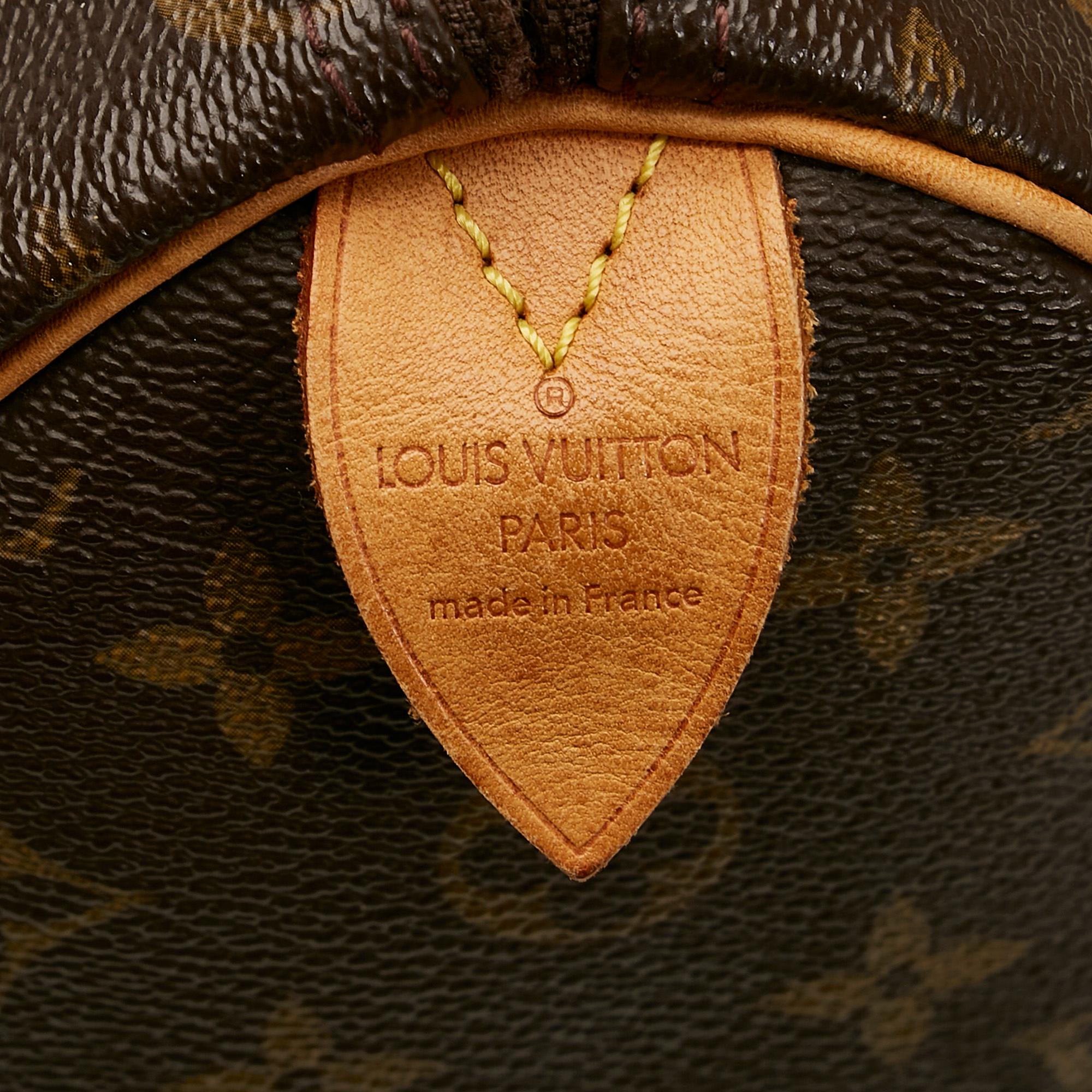 Louis Vuitton Monogram Speedy 35 (SHG-BgF7oq)