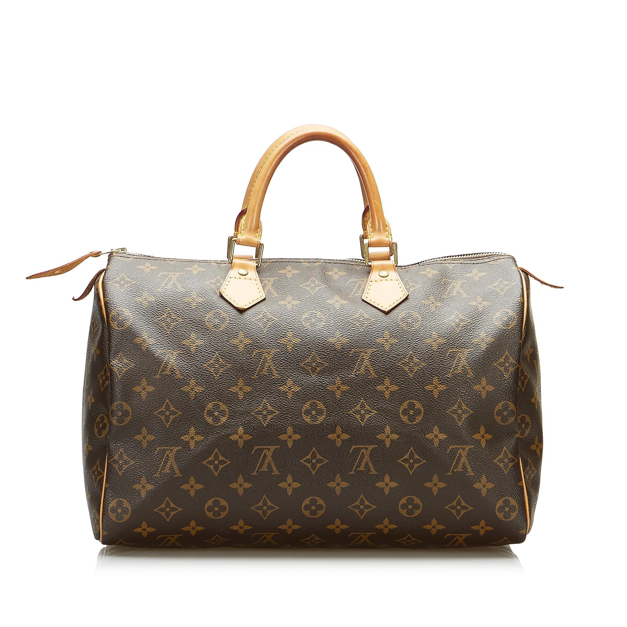 Louis Vuitton Monogram Speedy 35 (SHG-IdNCbW)