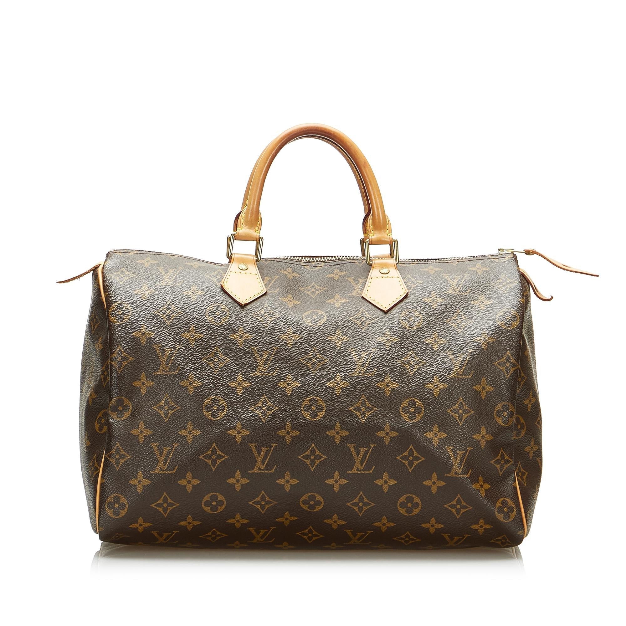 Louis Vuitton Monogram Speedy 35 (SHG-IdNCbW)
