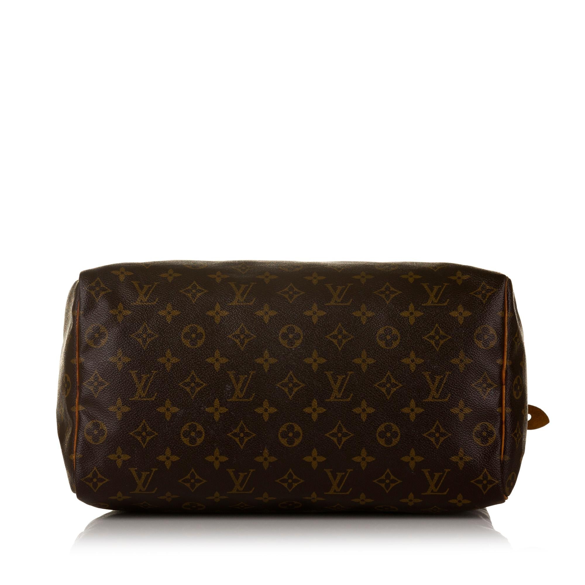 Louis Vuitton Monogram Speedy 35 (SHG-dg3AK8)