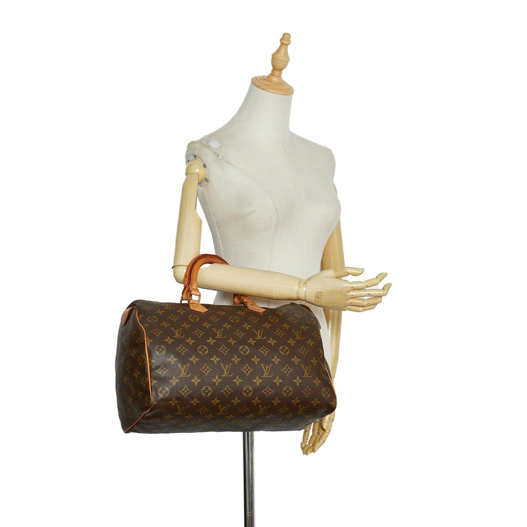 Louis Vuitton Monogram Speedy 35 (SHG-nDIqRv)