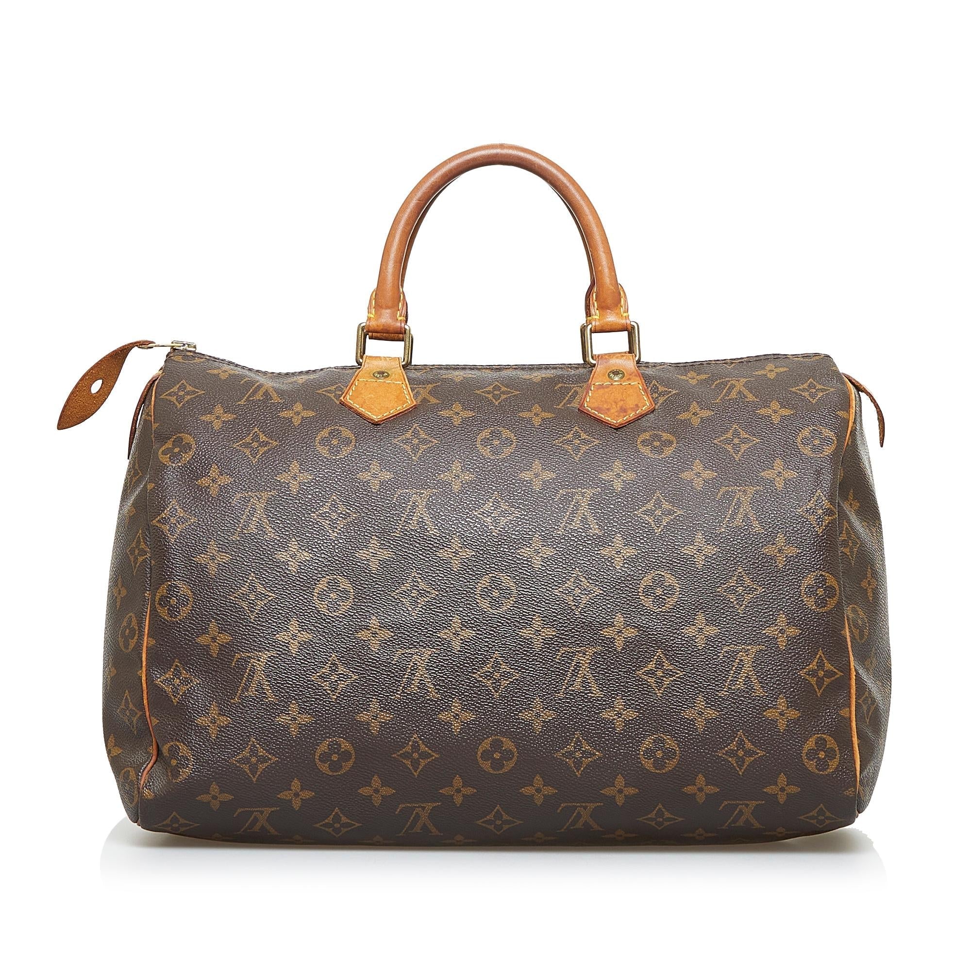 Louis Vuitton Monogram Speedy 35 (SHG-UI3TW0)