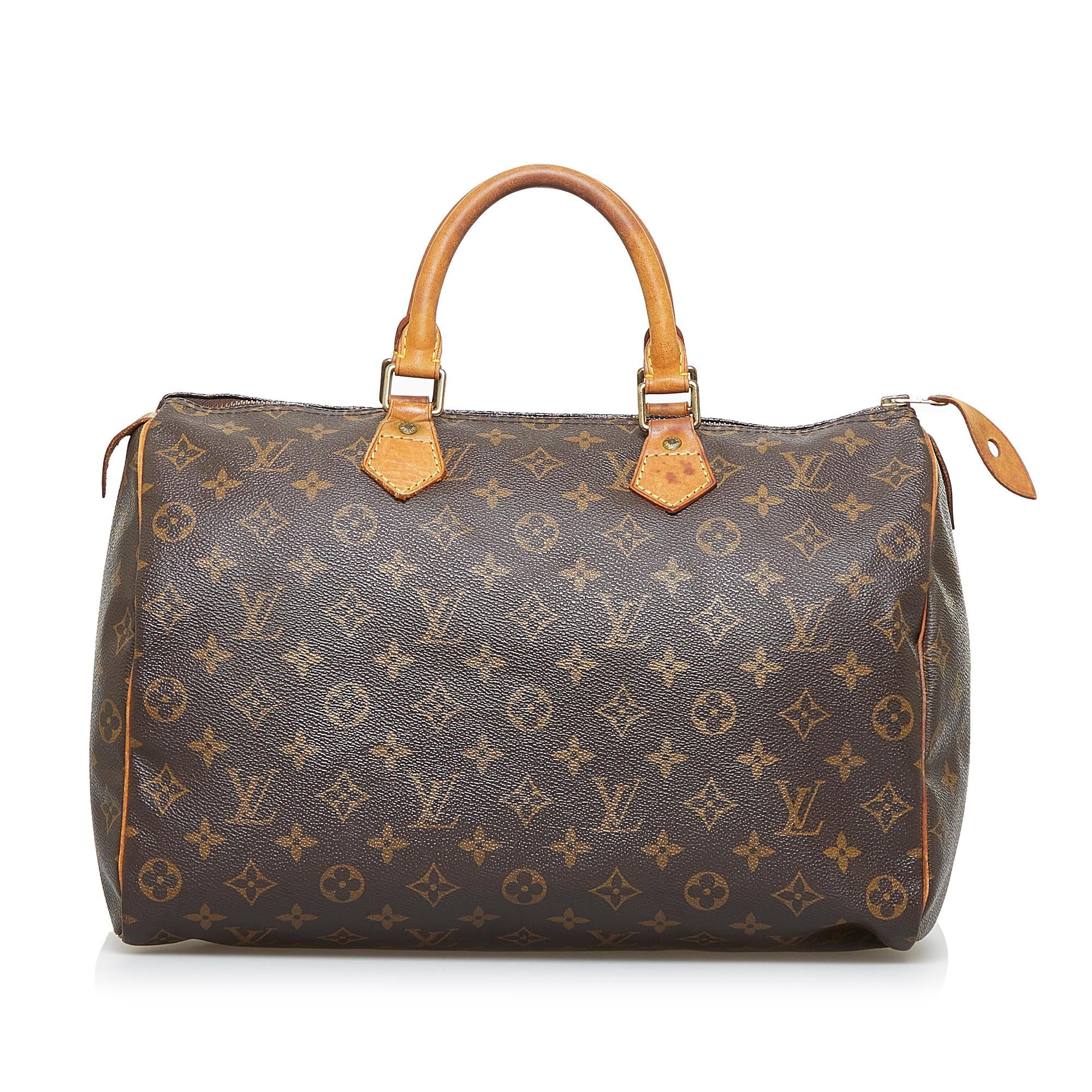 Louis Vuitton Monogram Speedy 35 (SHG-UI3TW0)