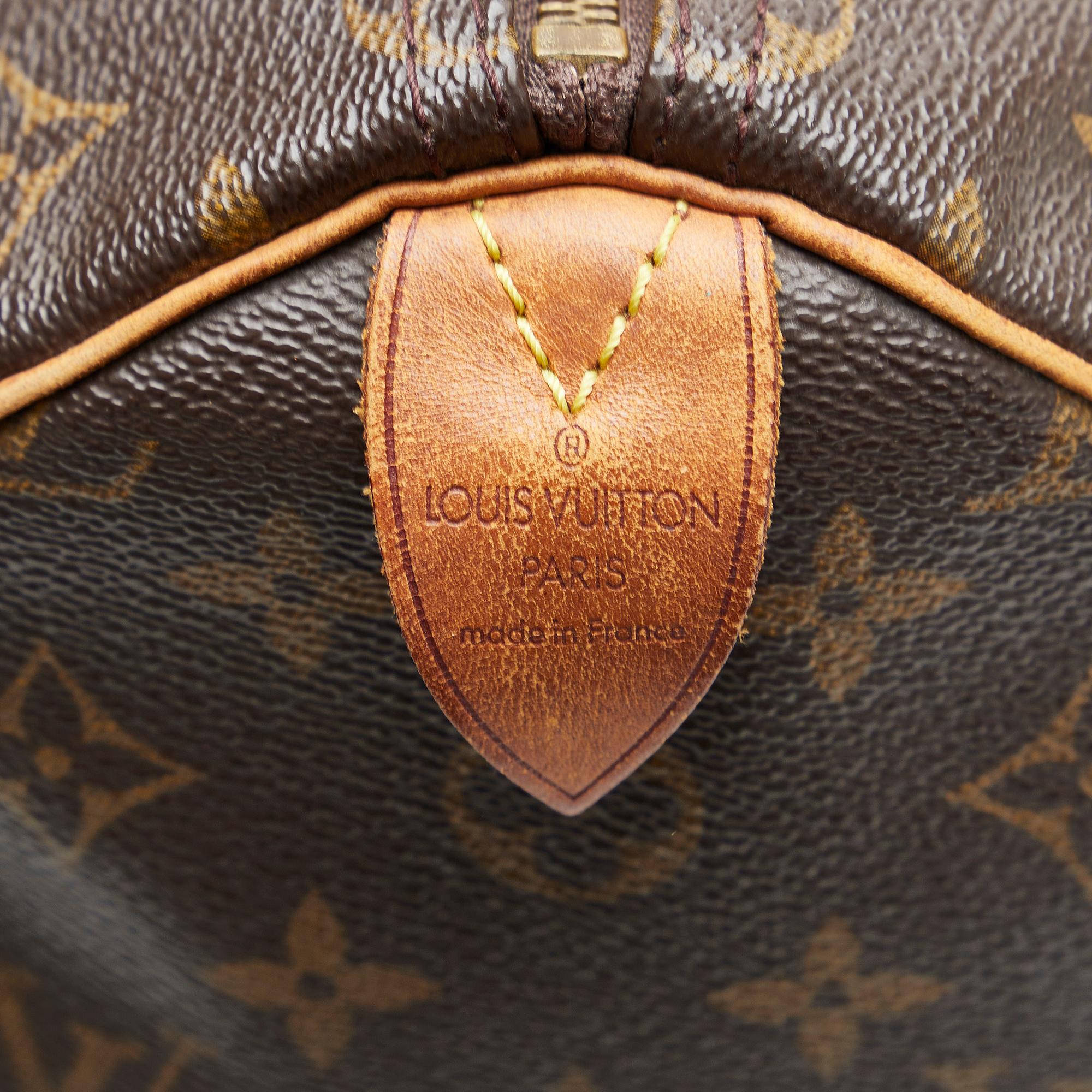 Louis Vuitton Monogram Speedy 35 (SHG-UI3TW0)