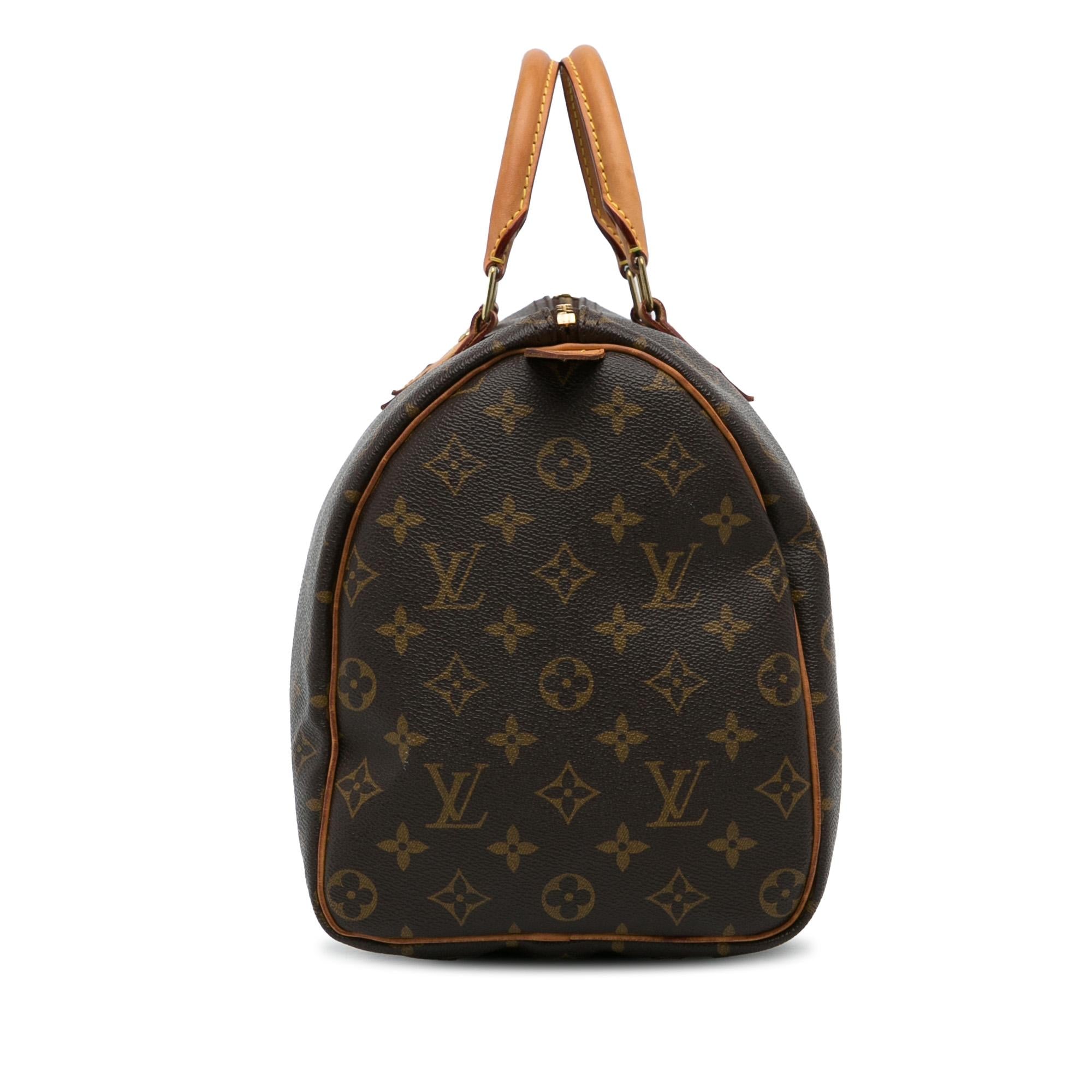 Louis Vuitton Monogram Speedy 35 (SHG-7bC4dF)
