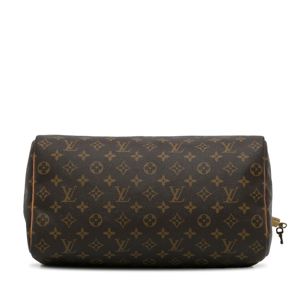 Louis Vuitton Monogram Speedy 35 (SHG-7bC4dF)