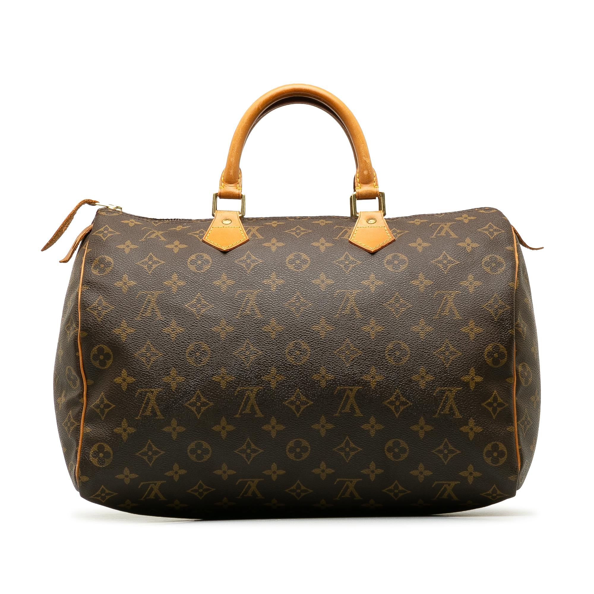 Louis Vuitton Monogram Speedy 35 (SHG-WpgViU)