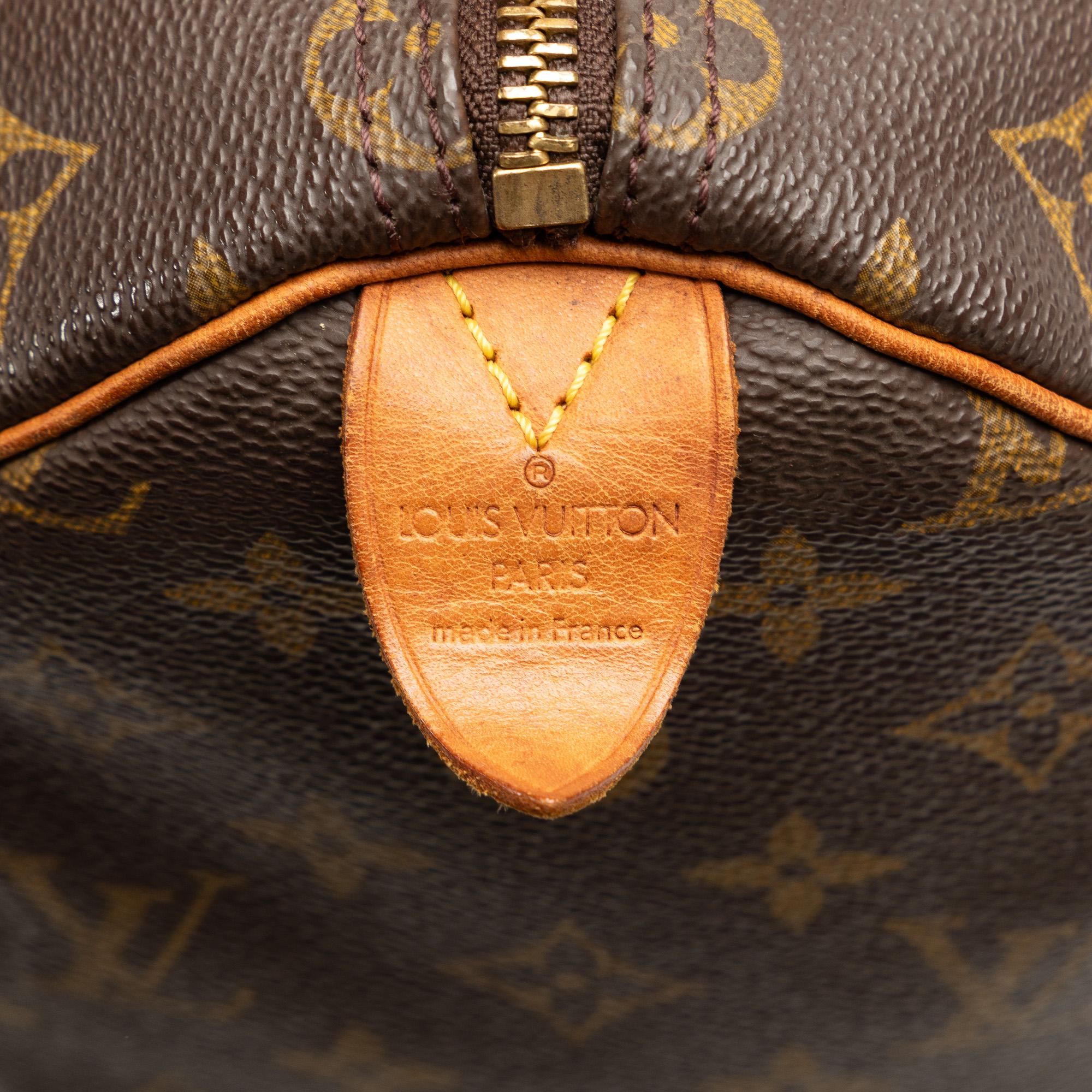 Louis Vuitton Monogram Speedy 35 (SHG-o0fbxf)