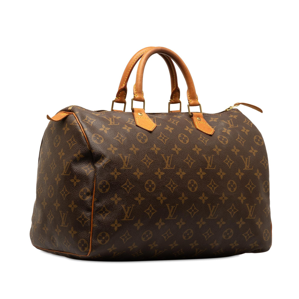 Louis Vuitton Monogram Speedy 35 (SHG-o0fbxf)