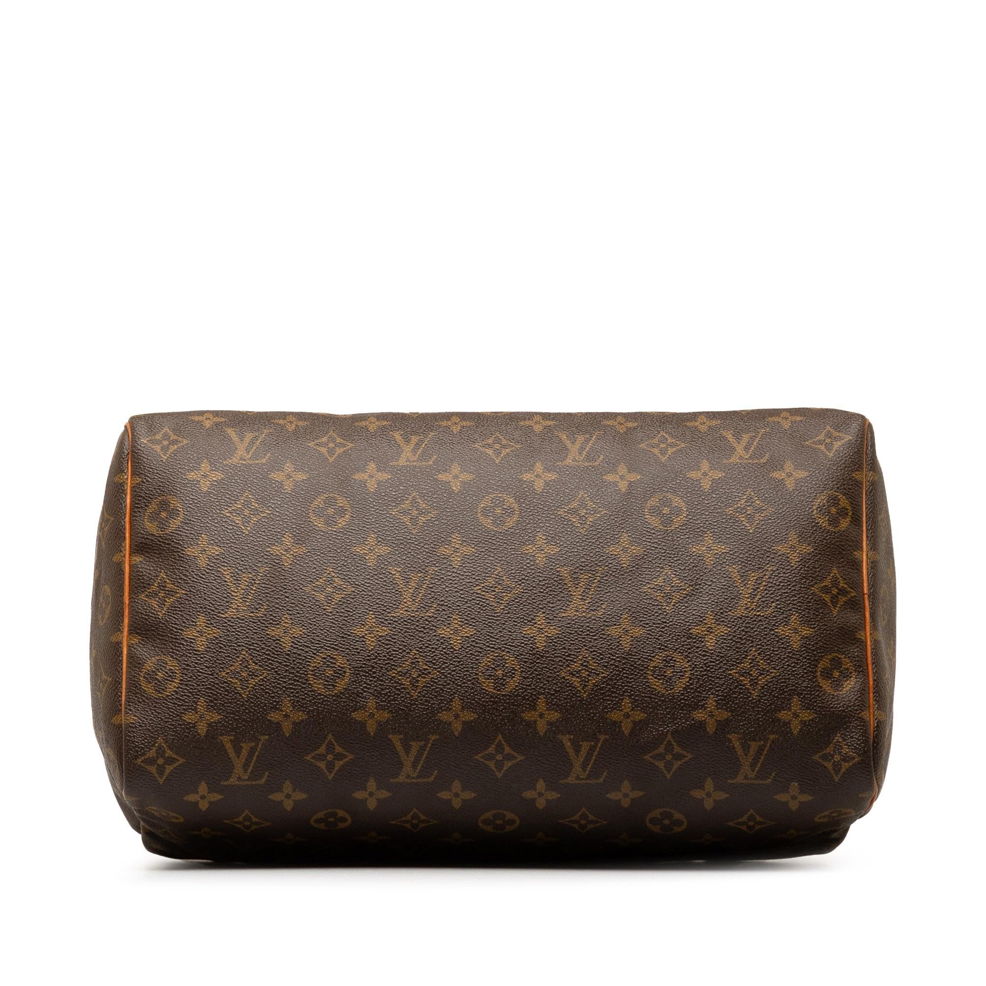 Louis Vuitton Monogram Speedy 35 (SHG-dueWRI)