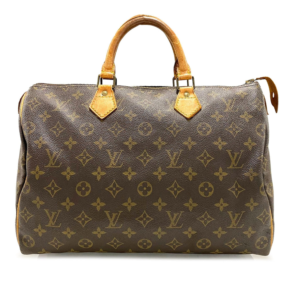 Louis Vuitton Monogram Speedy 35 (SHG-PSheuL)