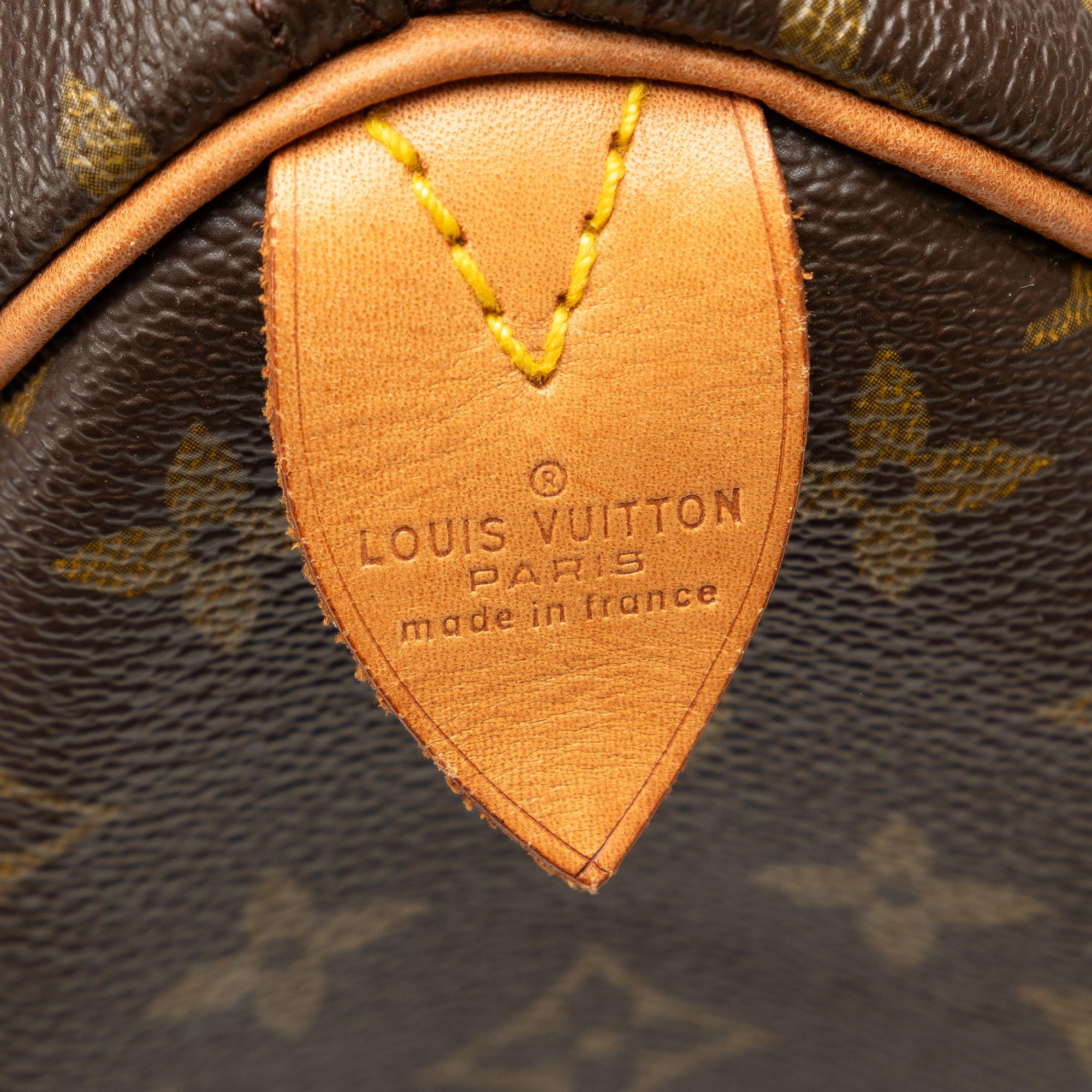 Louis Vuitton Monogram Speedy 35 (SHG-Uab37u)