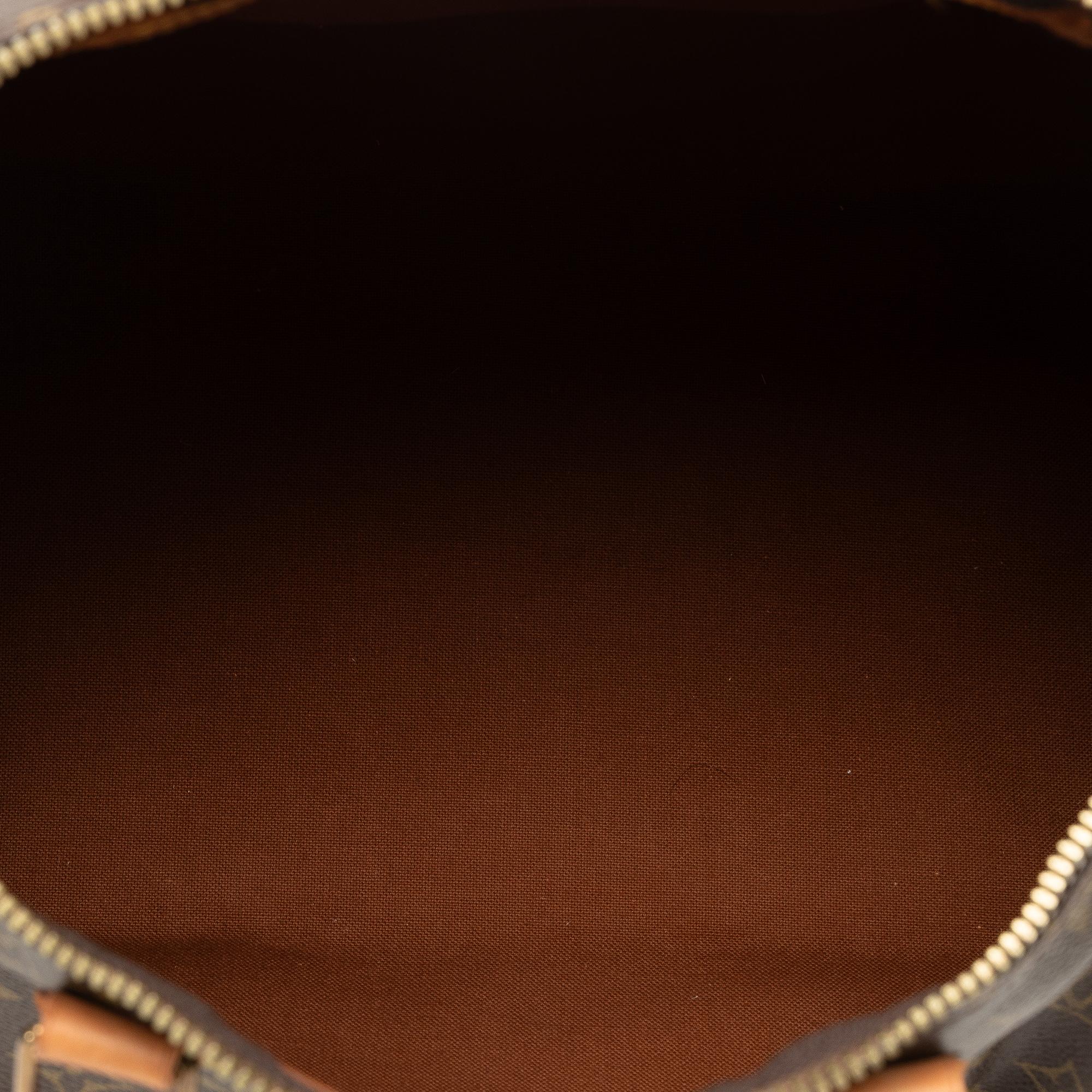 Louis Vuitton Monogram Speedy 35 (SHG-Uab37u)