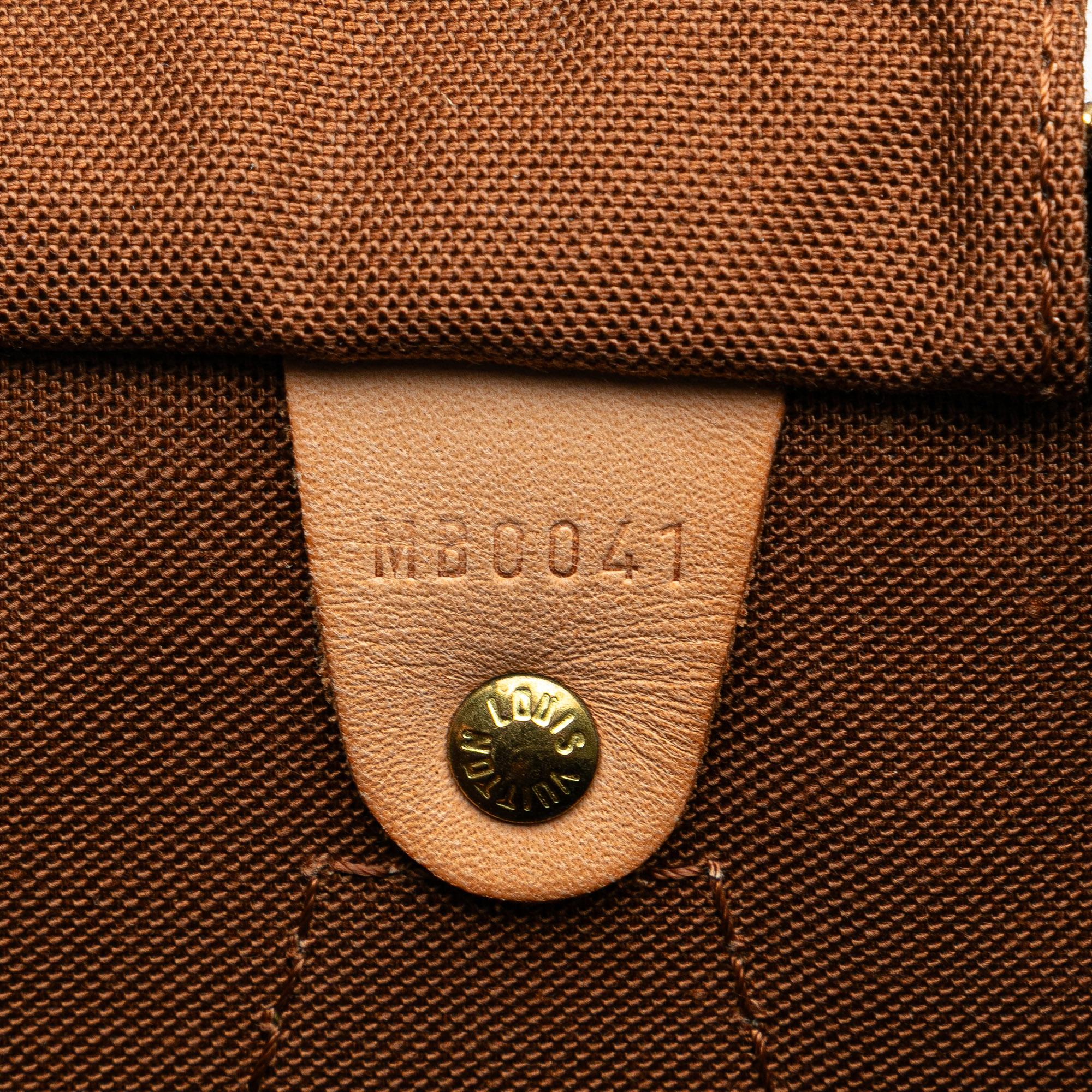 Louis Vuitton Monogram Speedy 35 (SHG-PSoArp)