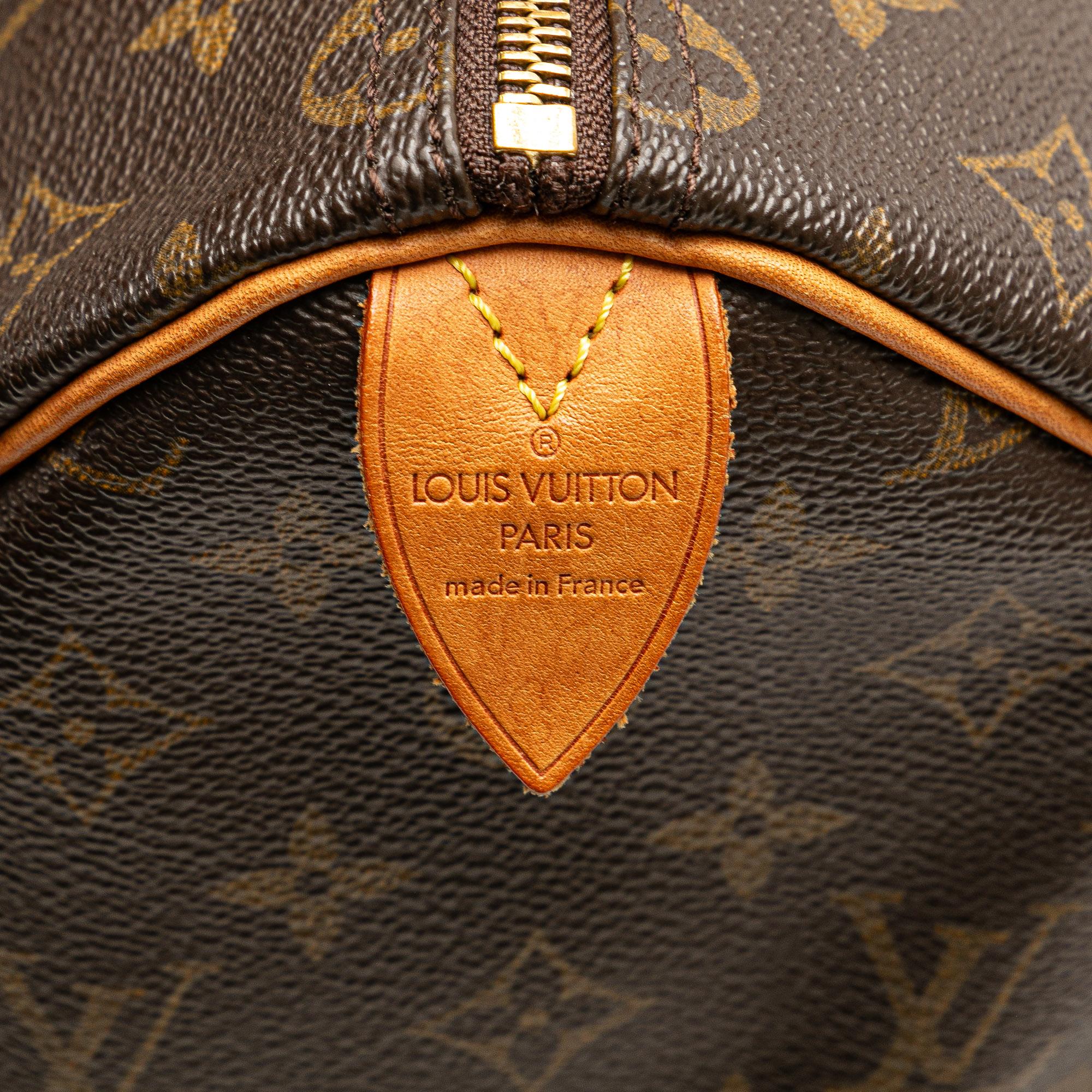 Louis Vuitton Monogram Speedy 35 (SHG-PSoArp)