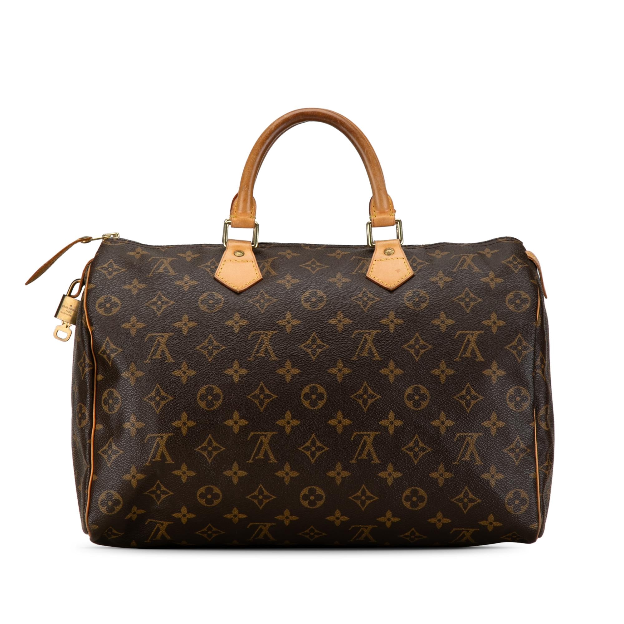 Louis Vuitton Monogram Speedy 35 (SHG-ipX71d)