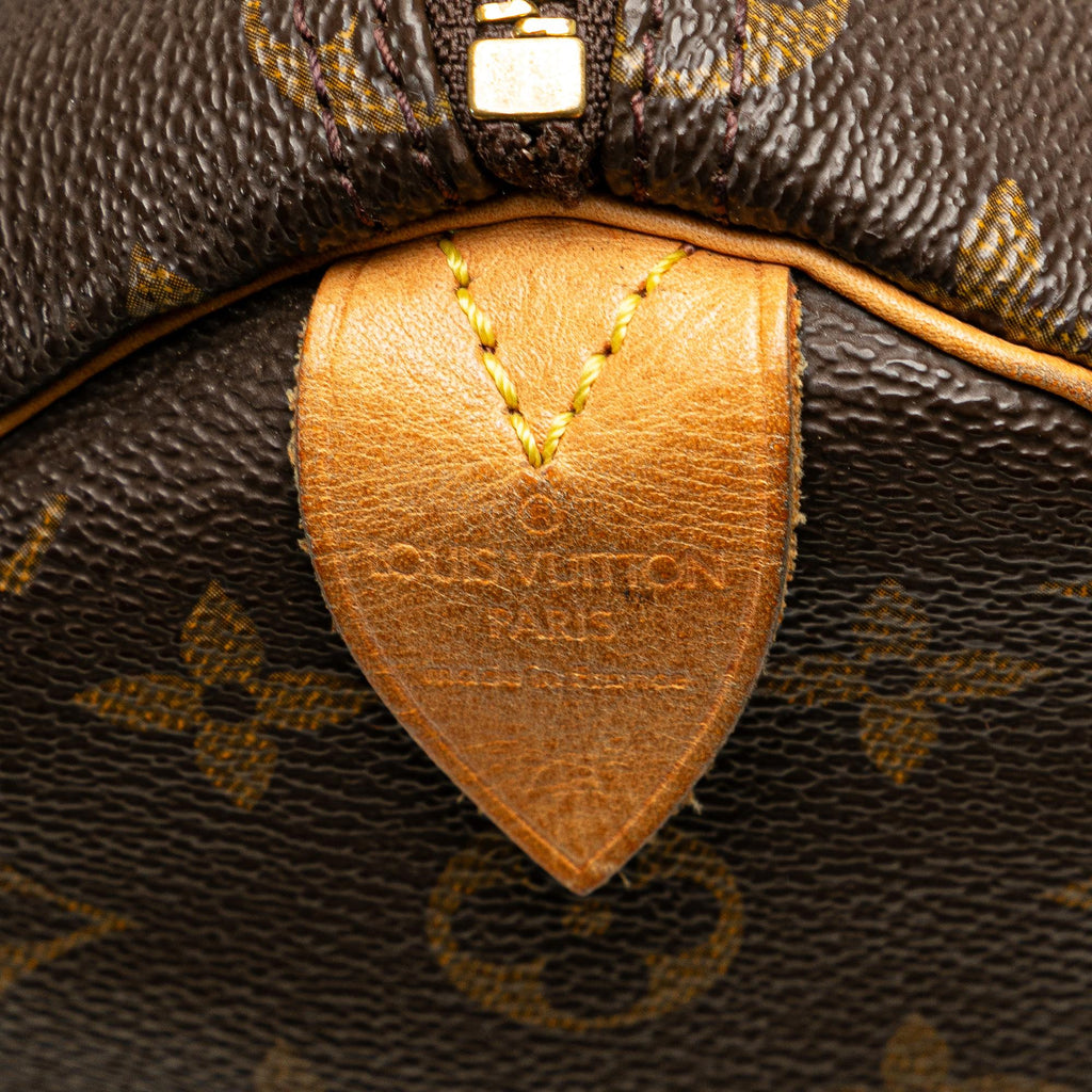 Louis Vuitton Monogram Speedy 35 (SHG-ipX71d)