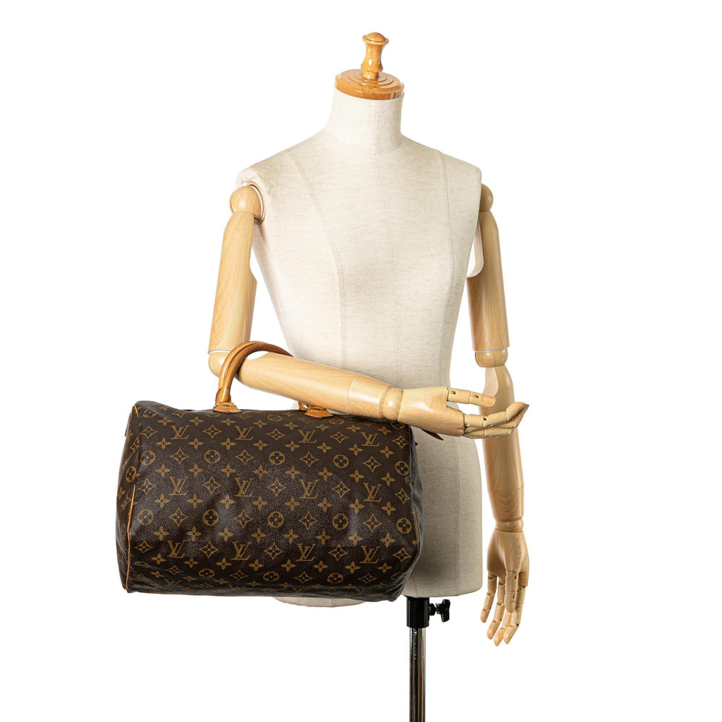 Louis Vuitton Monogram Speedy 35 (SHG-ipX71d)