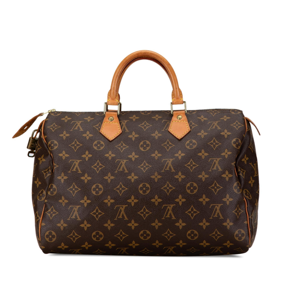 Louis Vuitton Monogram Speedy 35 (SHG-dZPbcw)