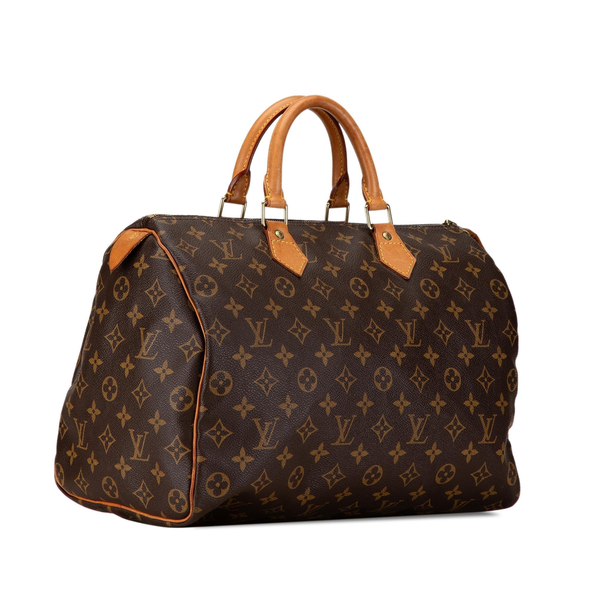 Louis Vuitton Monogram Speedy 35 (SHG-dZPbcw)