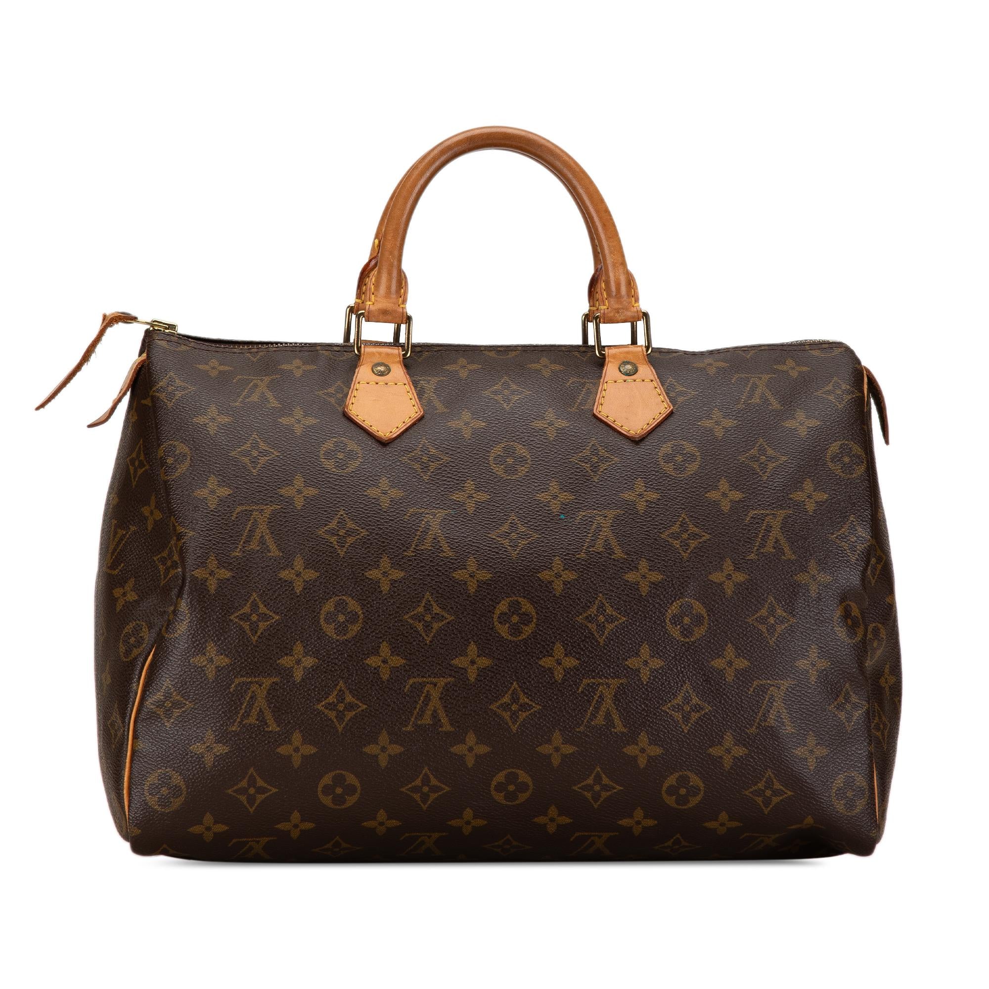 Louis Vuitton Monogram Speedy 35 (SHG-yCerxA)