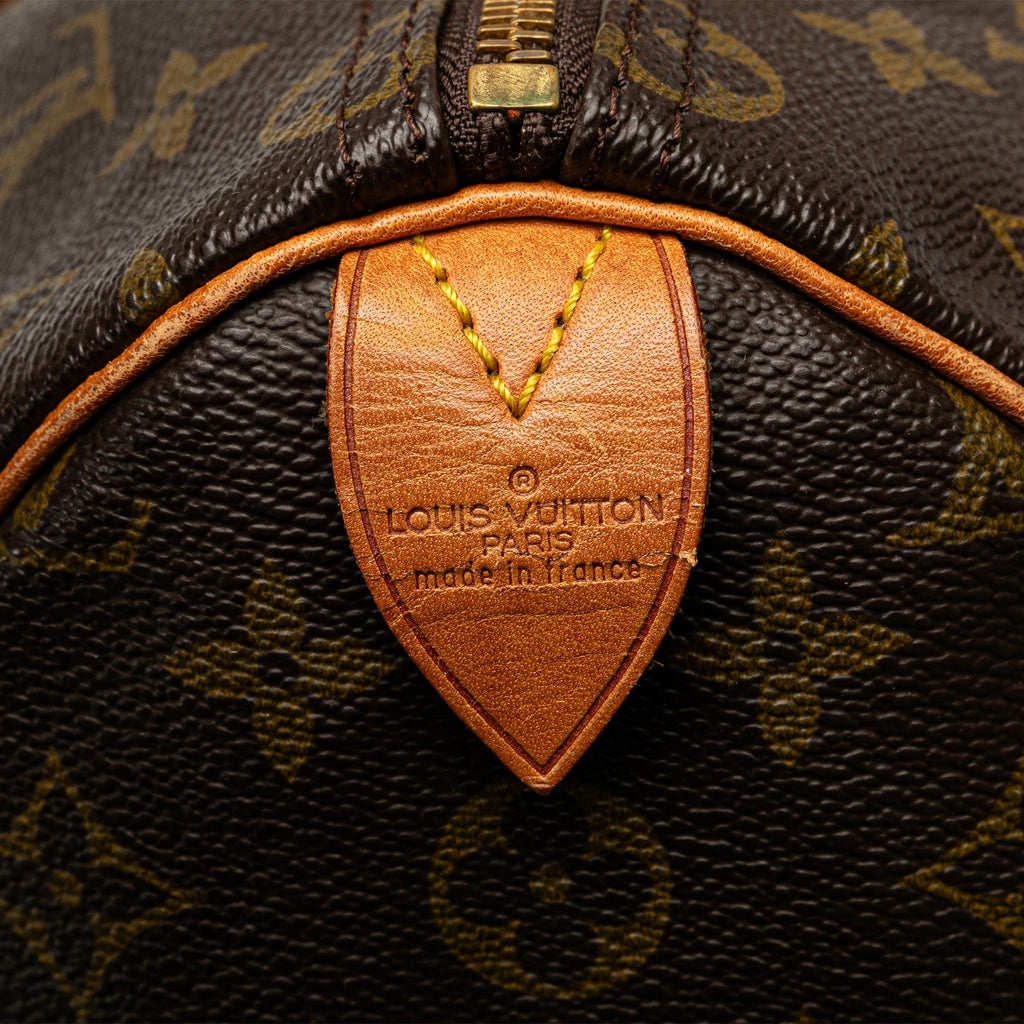 Louis Vuitton Monogram Speedy 35 (SHG-xasq9L)
