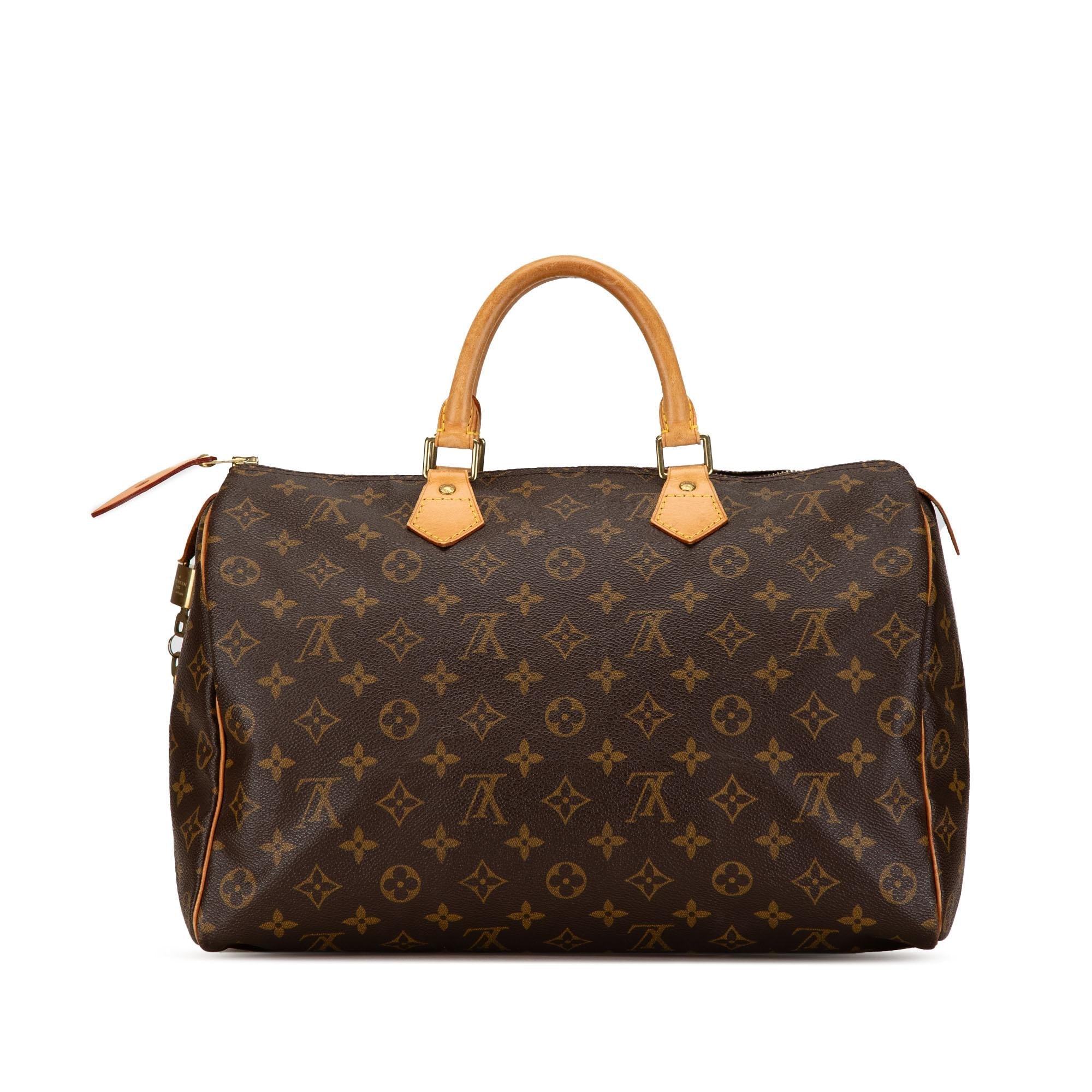 Louis Vuitton Monogram Speedy 35 (SHG-Nr30WM)
