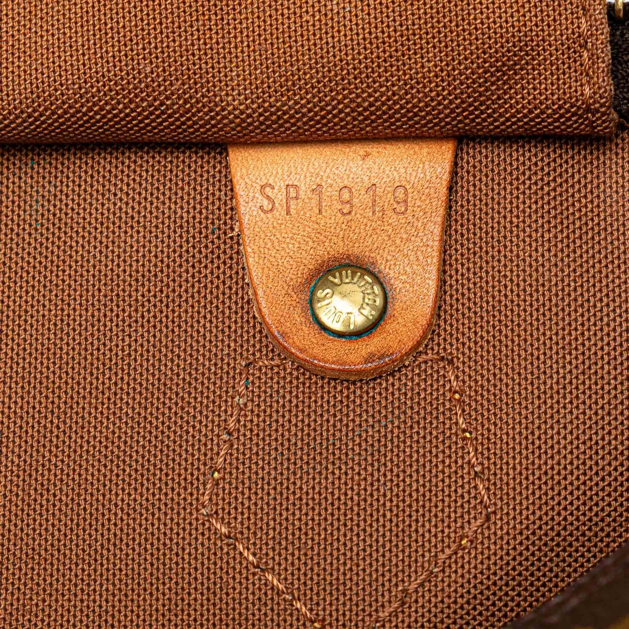 Louis Vuitton Monogram Speedy 35 (SHG-Nr30WM)