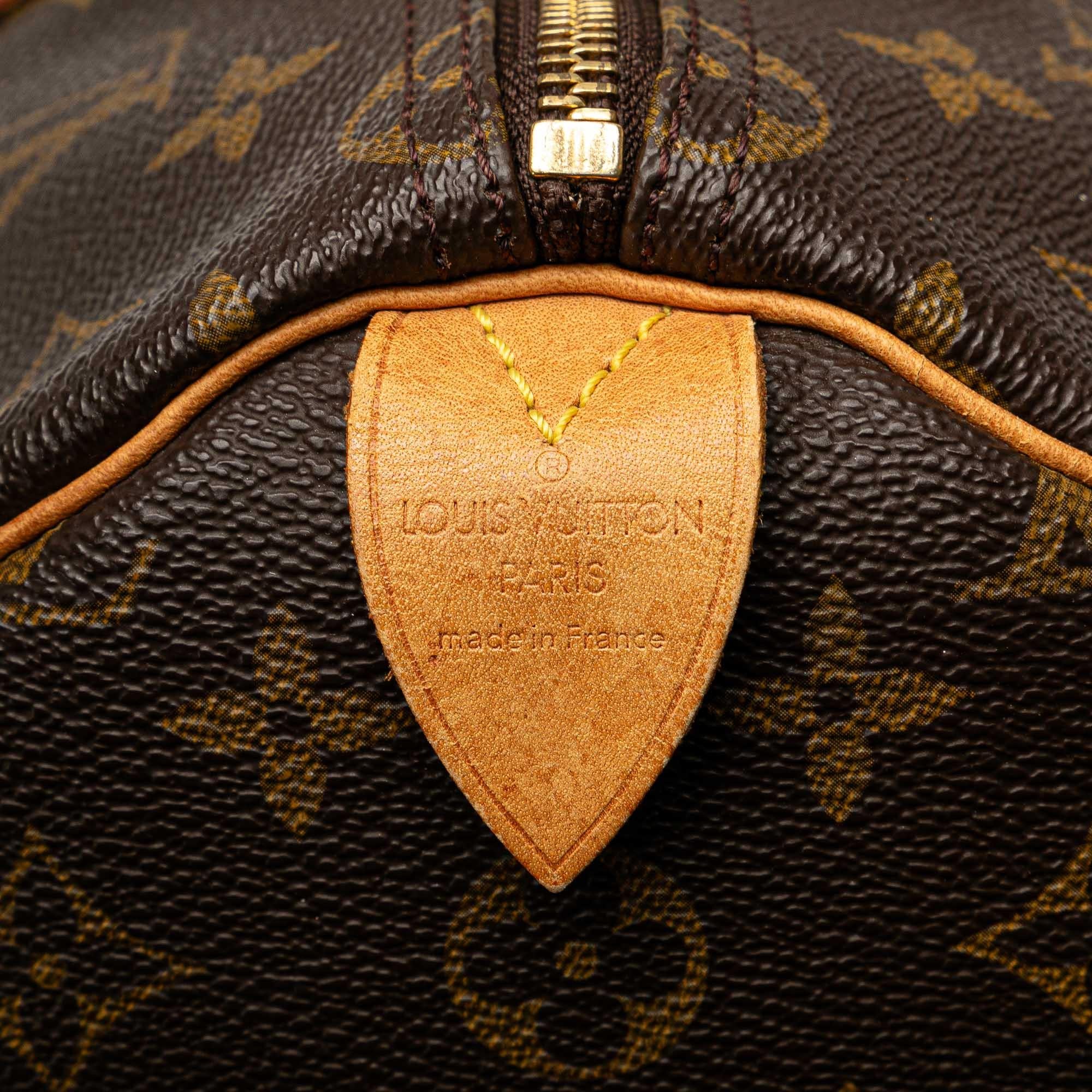 Louis Vuitton Monogram Speedy 35 (SHG-Nr30WM)