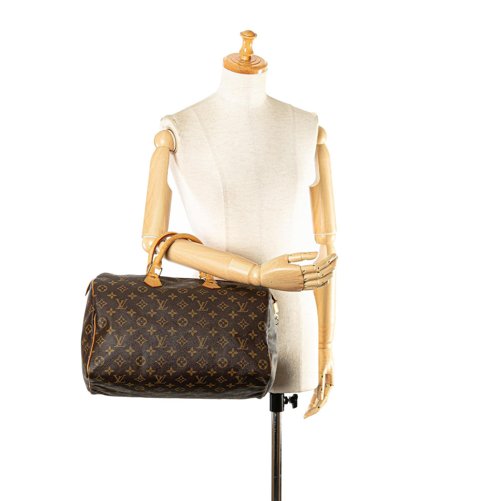 Louis Vuitton Monogram Speedy 35 (SHG-Nr30WM)