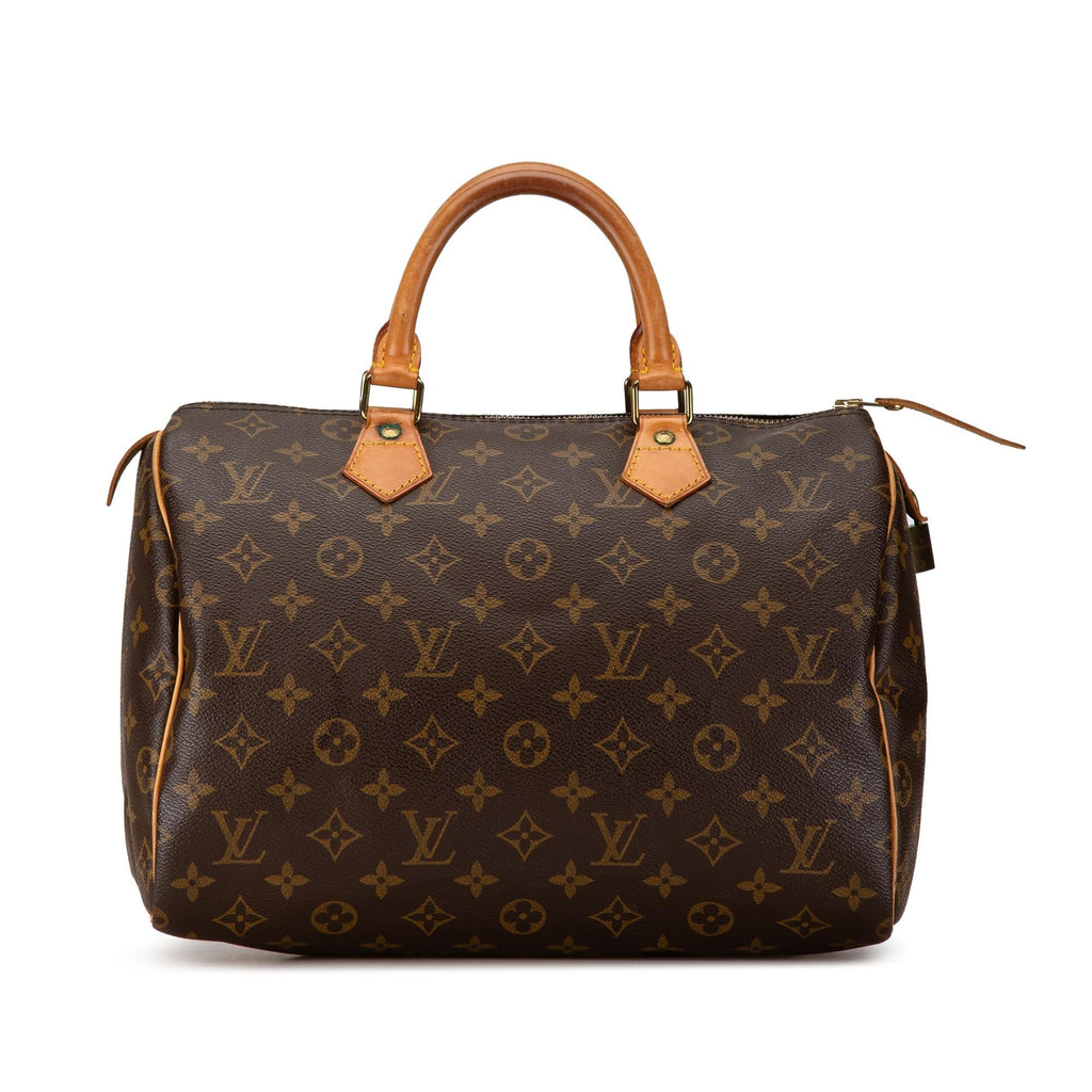 Louis Vuitton Monogram Speedy 35 (SHG-N4Nbnw)
