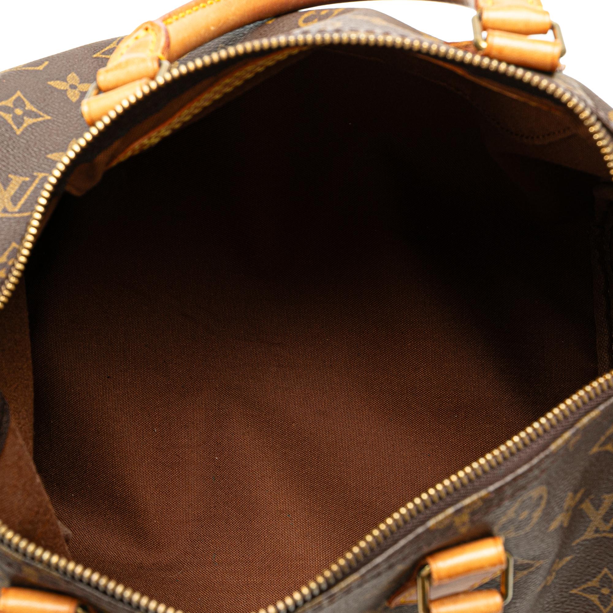 Louis Vuitton Monogram Speedy 35 (SHG-N4Nbnw)