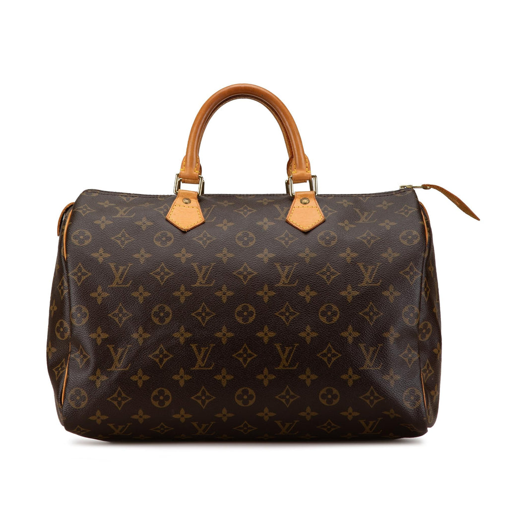 Louis Vuitton Monogram Speedy 35 (SHG-NJk70T)