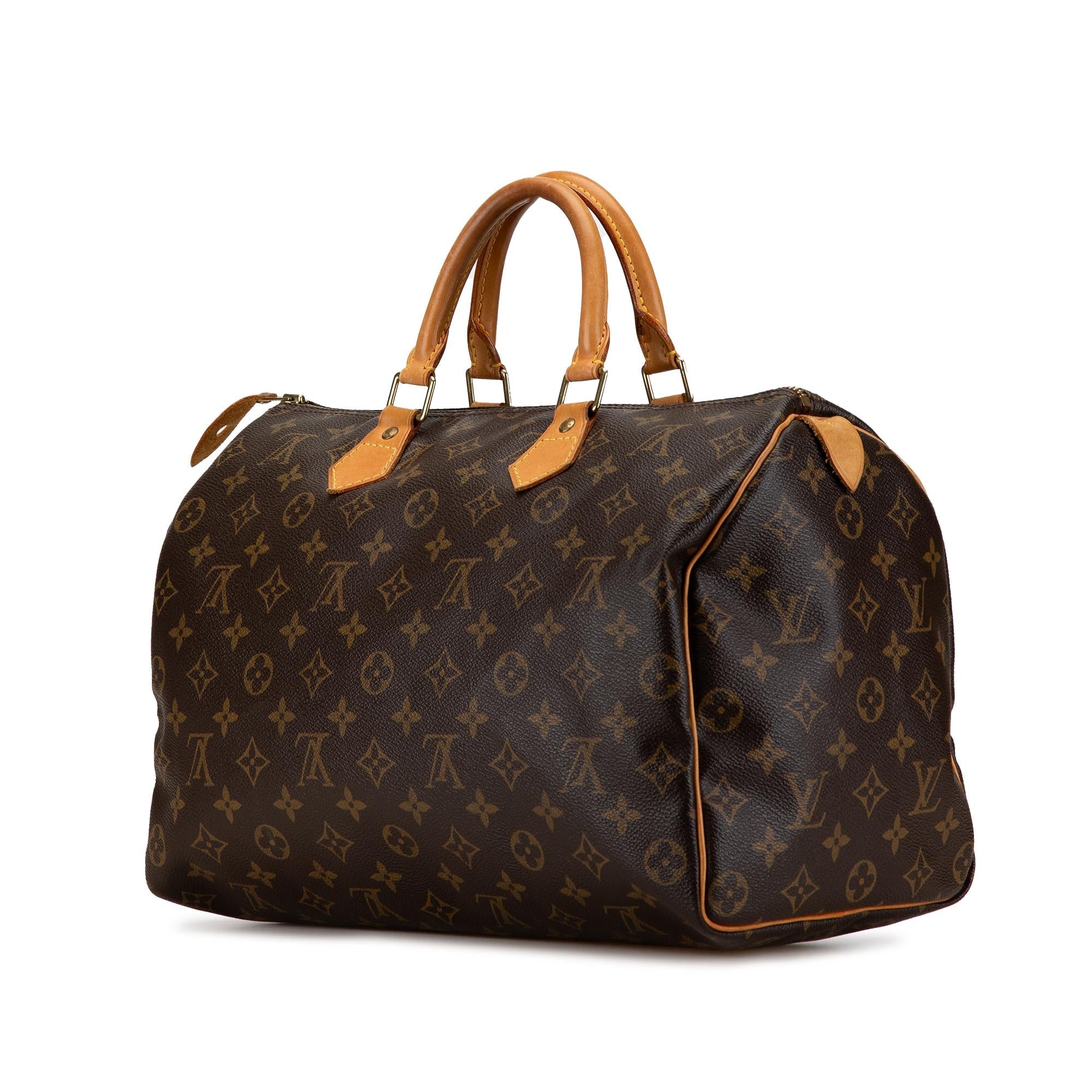 Louis Vuitton Monogram Speedy 35 (SHG-NJk70T)