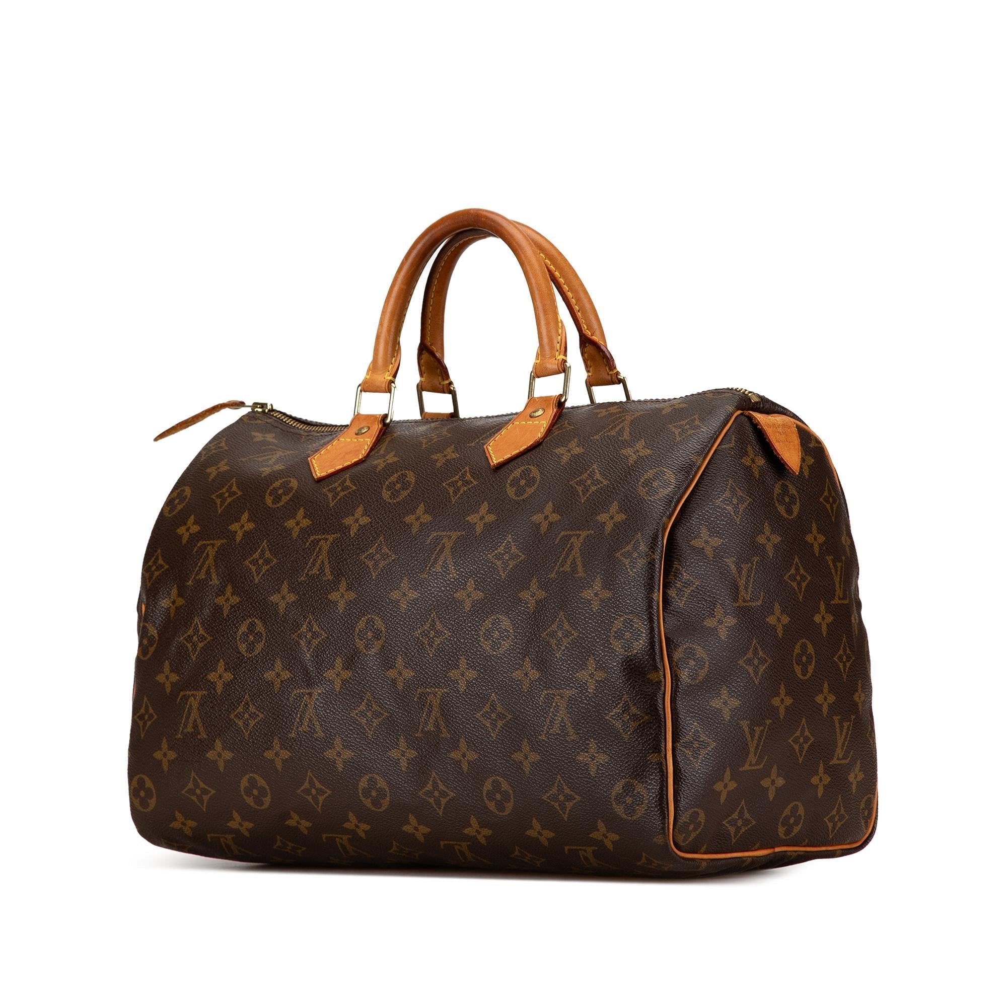 Louis Vuitton Monogram Speedy 35 (SHG-kUidFd)