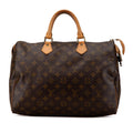 Louis Vuitton Monogram Speedy 35 (SHG-bVF9Ev)