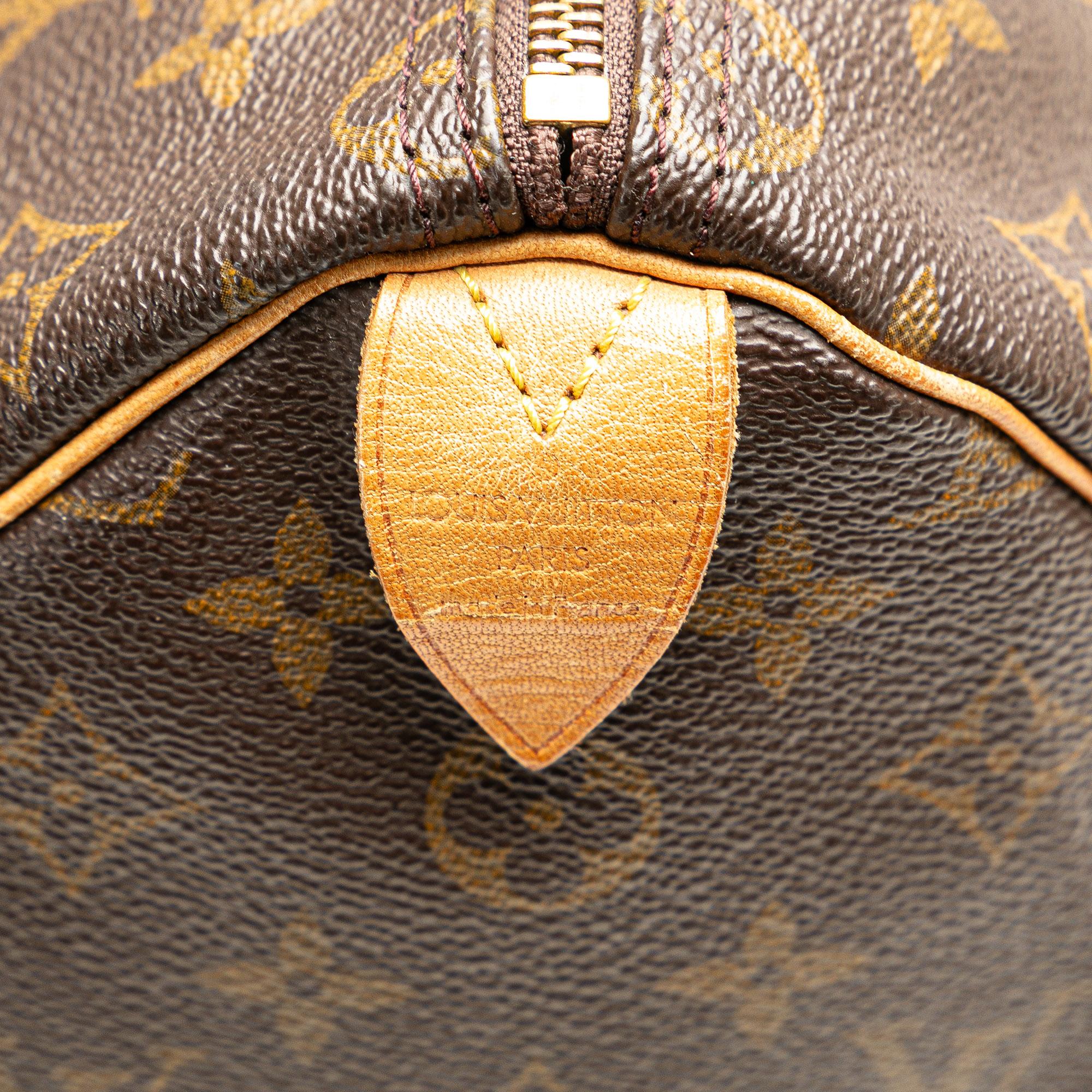 Louis Vuitton Monogram Speedy 35 (SHG-bVF9Ev)