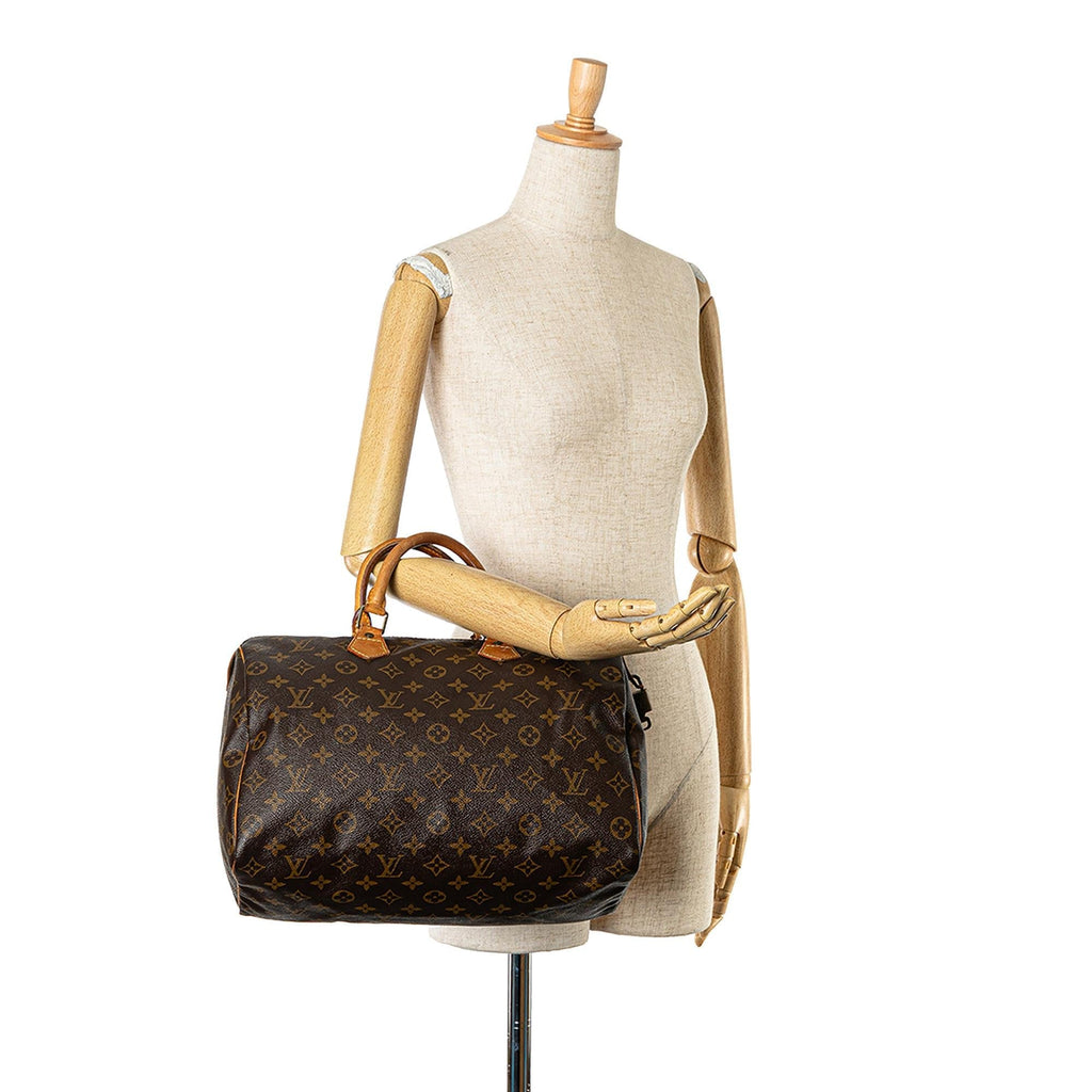 Louis Vuitton Monogram Speedy 35 (SHG-bVF9Ev)