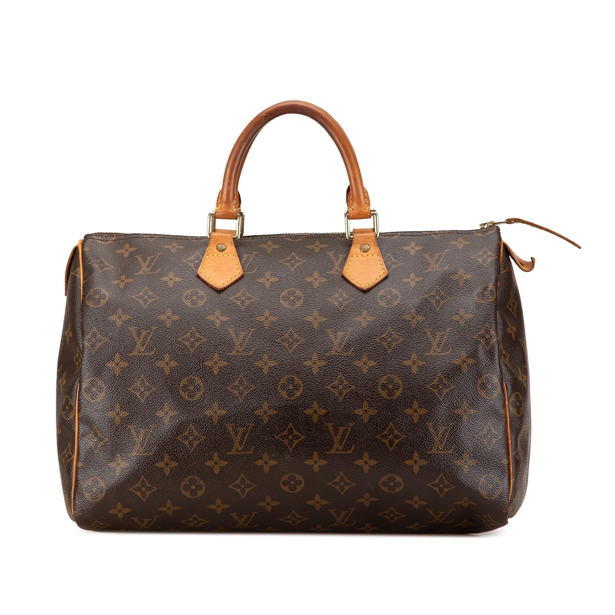 Louis Vuitton Monogram Speedy 35 (SHG-2kMtOt)