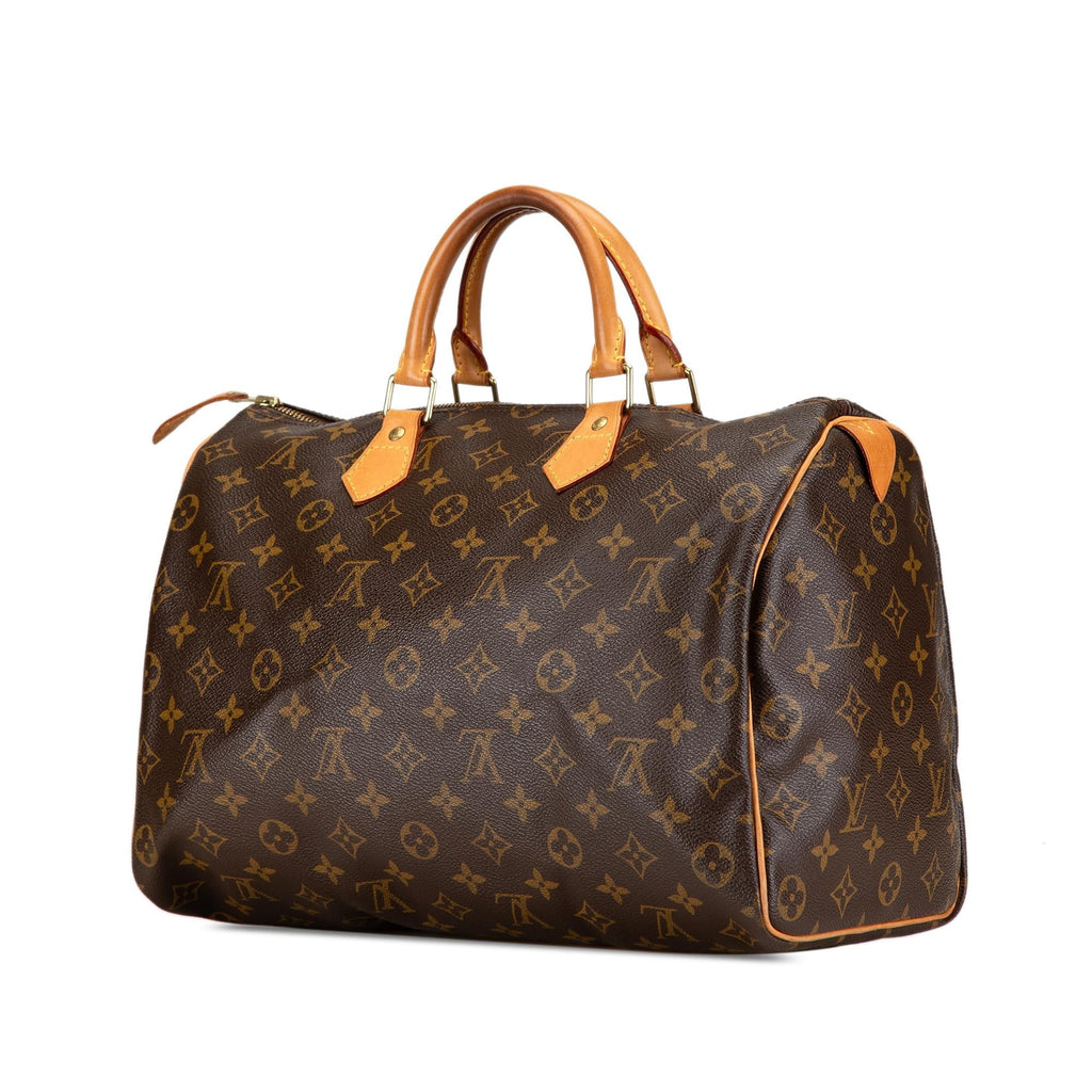 Louis Vuitton Monogram Speedy 35 (SHG-yD3KTT)