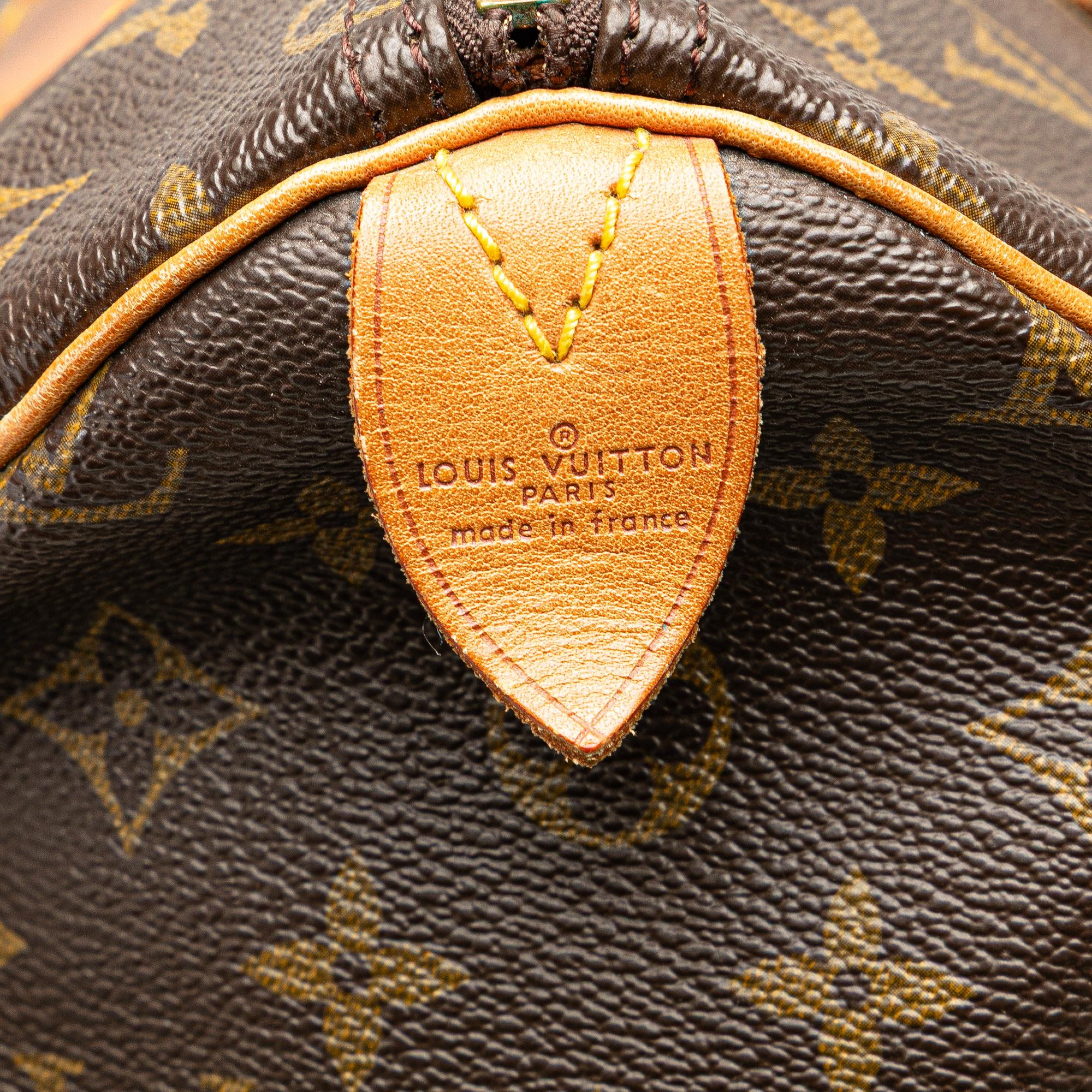 Louis Vuitton Monogram Speedy 35