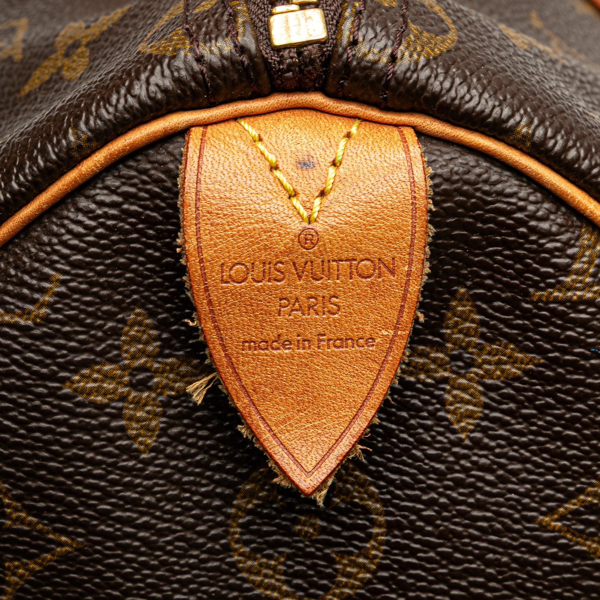 Louis Vuitton Monogram Speedy 35