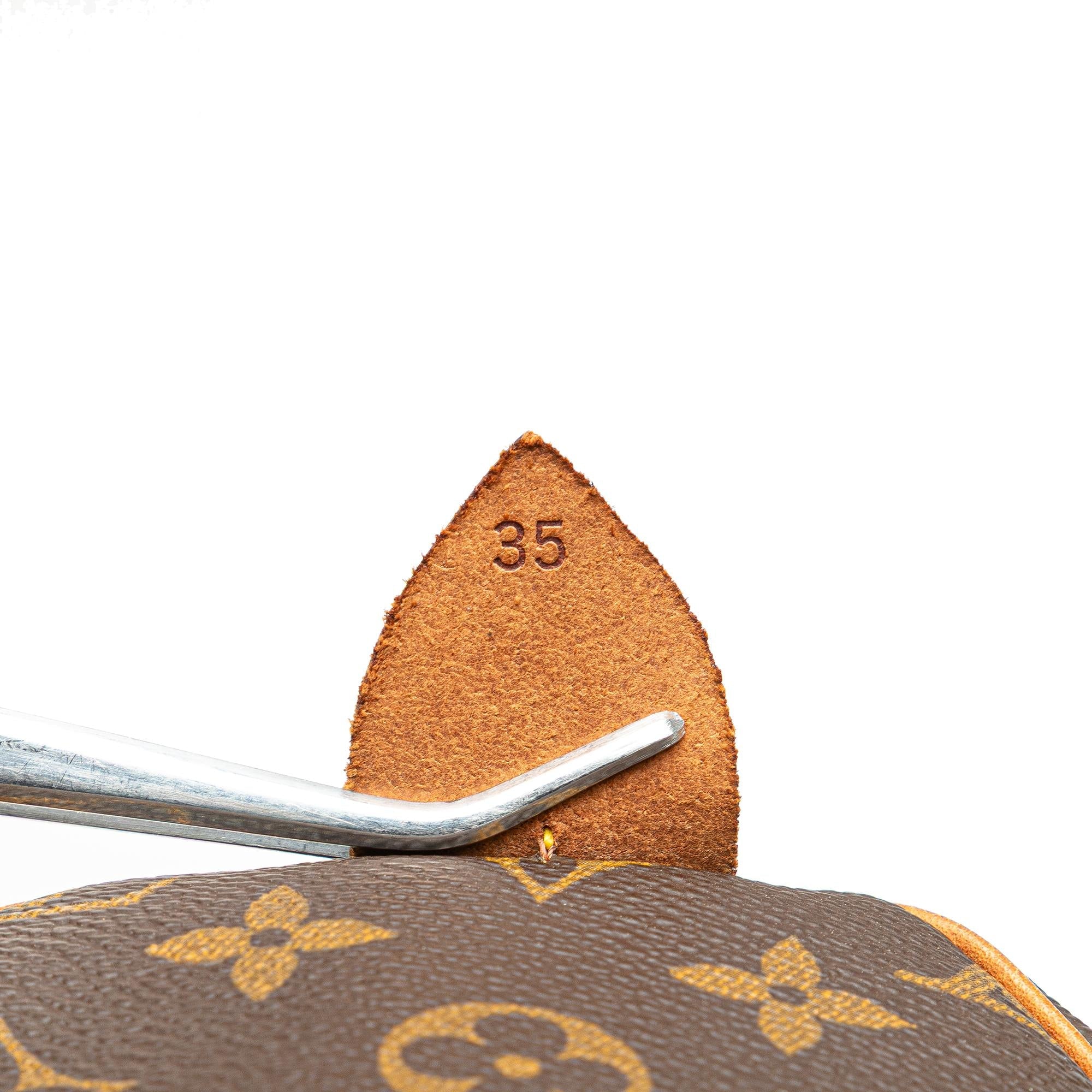 Louis Vuitton Monogram Speedy 35